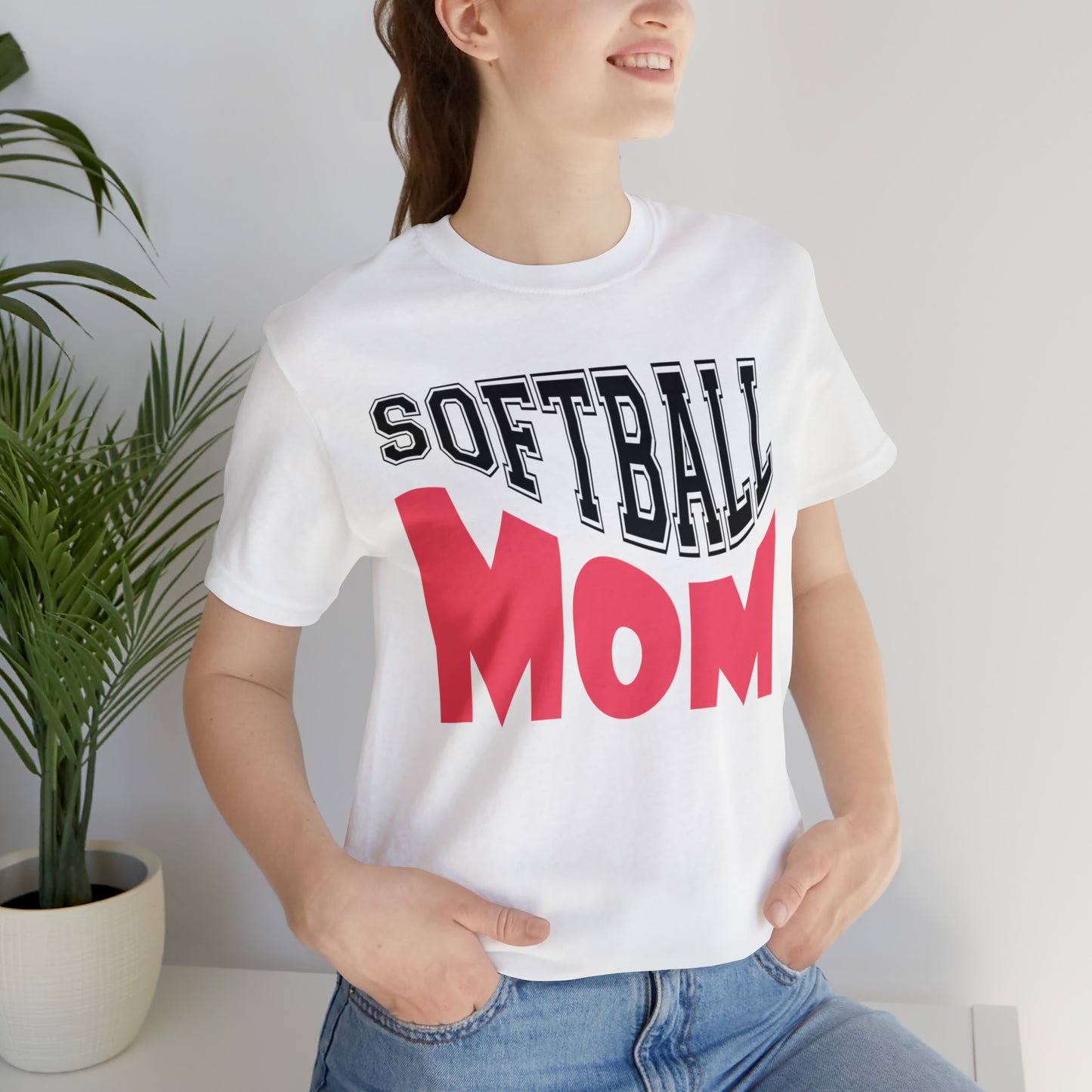 Softball Mom Unisex Jersey Short Sleeve Tee Graphic Tees