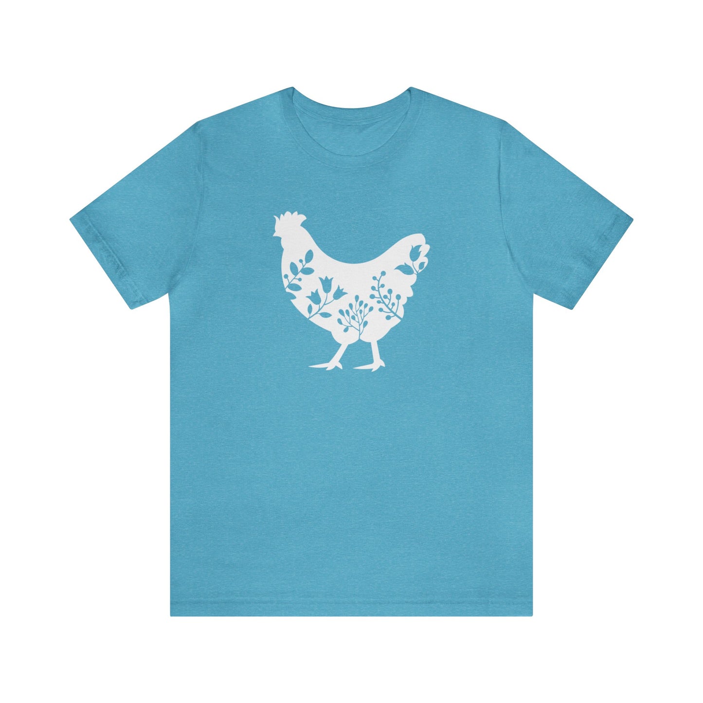 Paisley Chicken Unisex Jersey Short Sleeve Graphic Tees