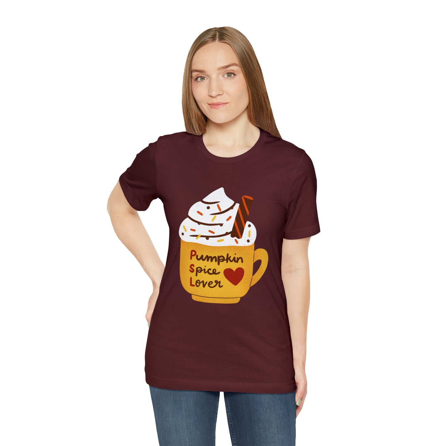 Pumpkin Spice Lover Unisex Jersey Short Sleeve GraphicTees