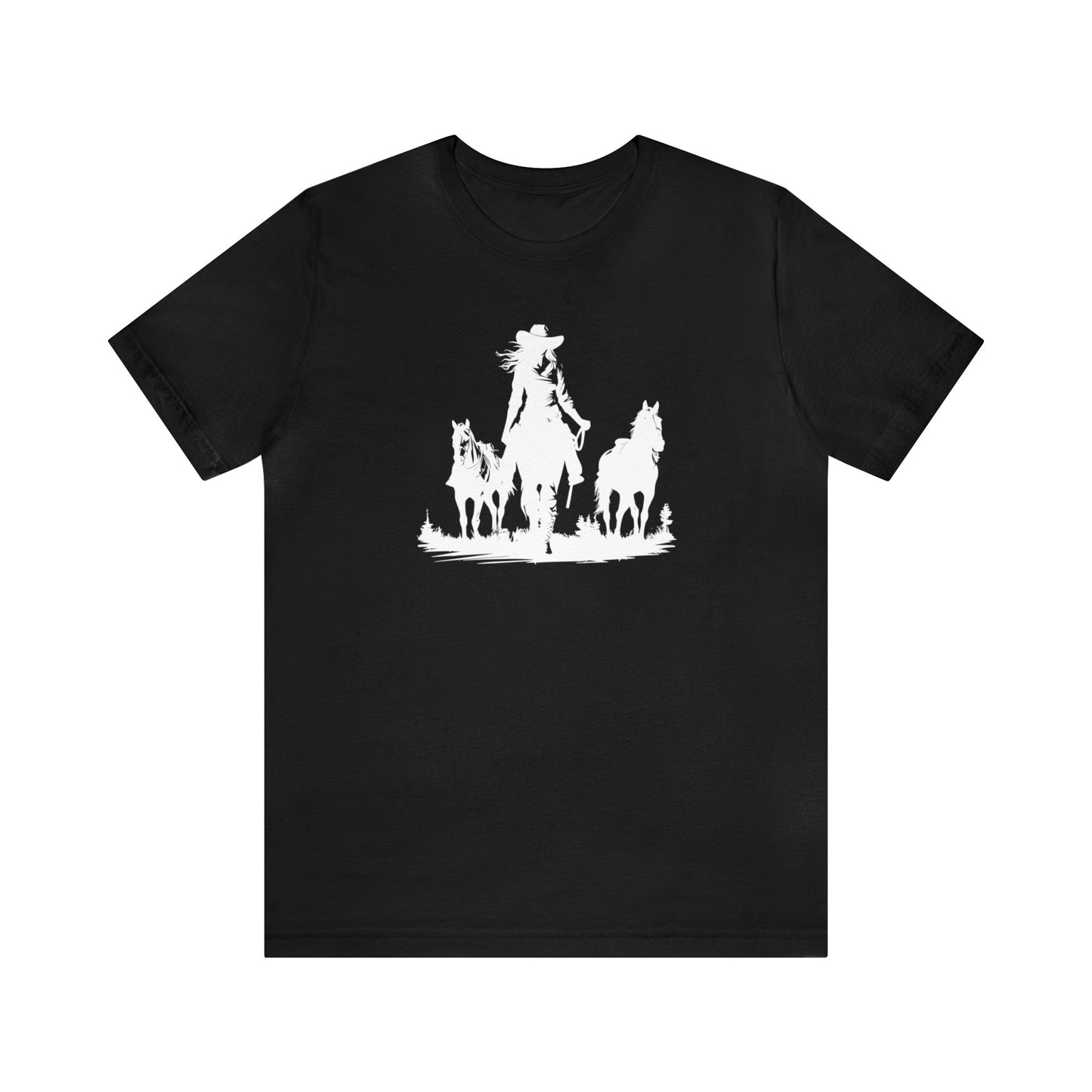 Cowgirl Unisex Jersey Short Sleeve Graphic Tees