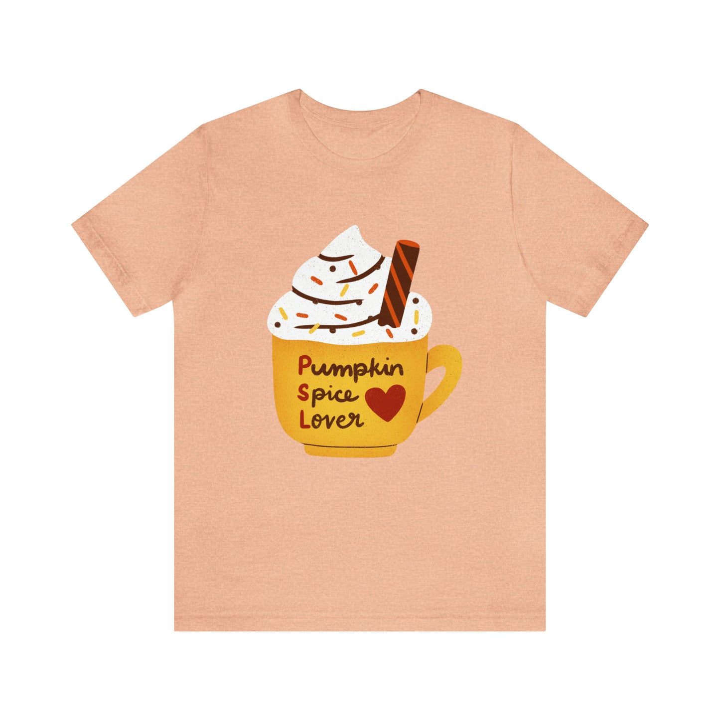 Pumpkin Spice Lover Unisex Jersey Short Sleeve GraphicTees