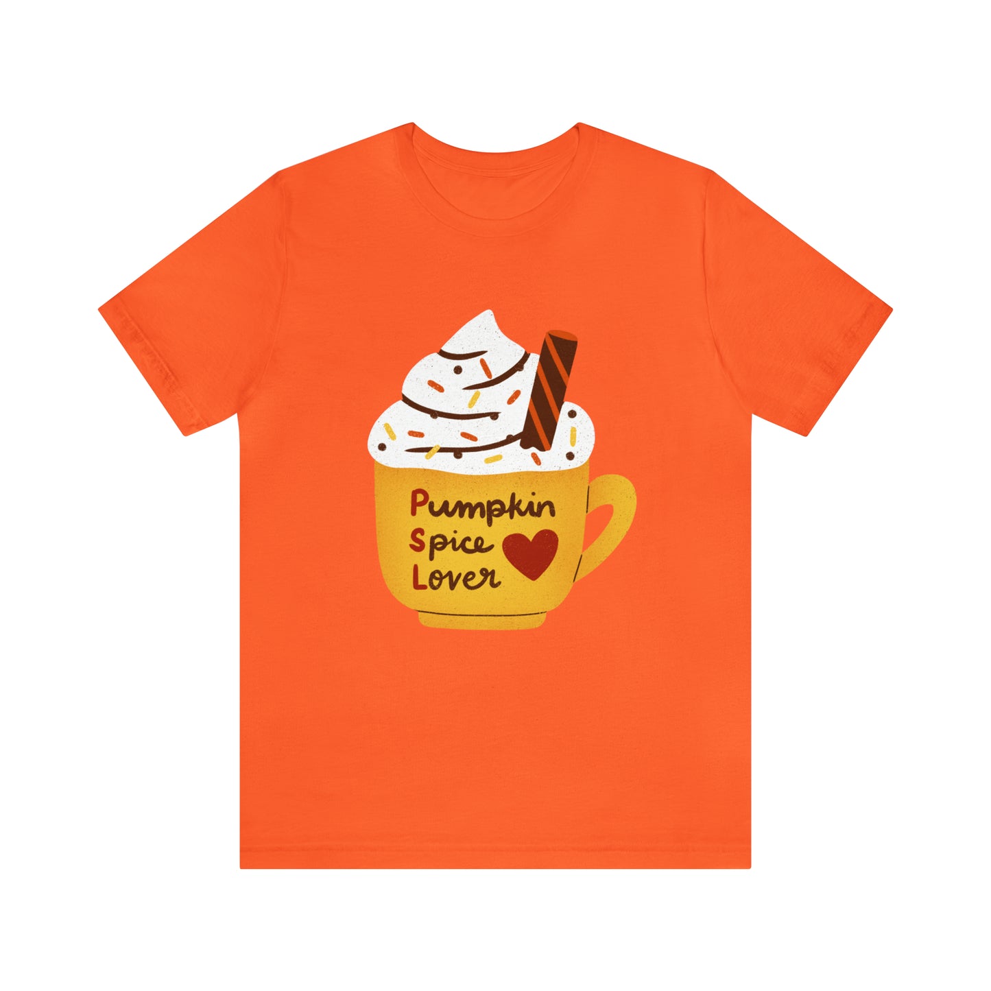 Pumpkin Spice Lover Unisex Jersey Short Sleeve GraphicTees