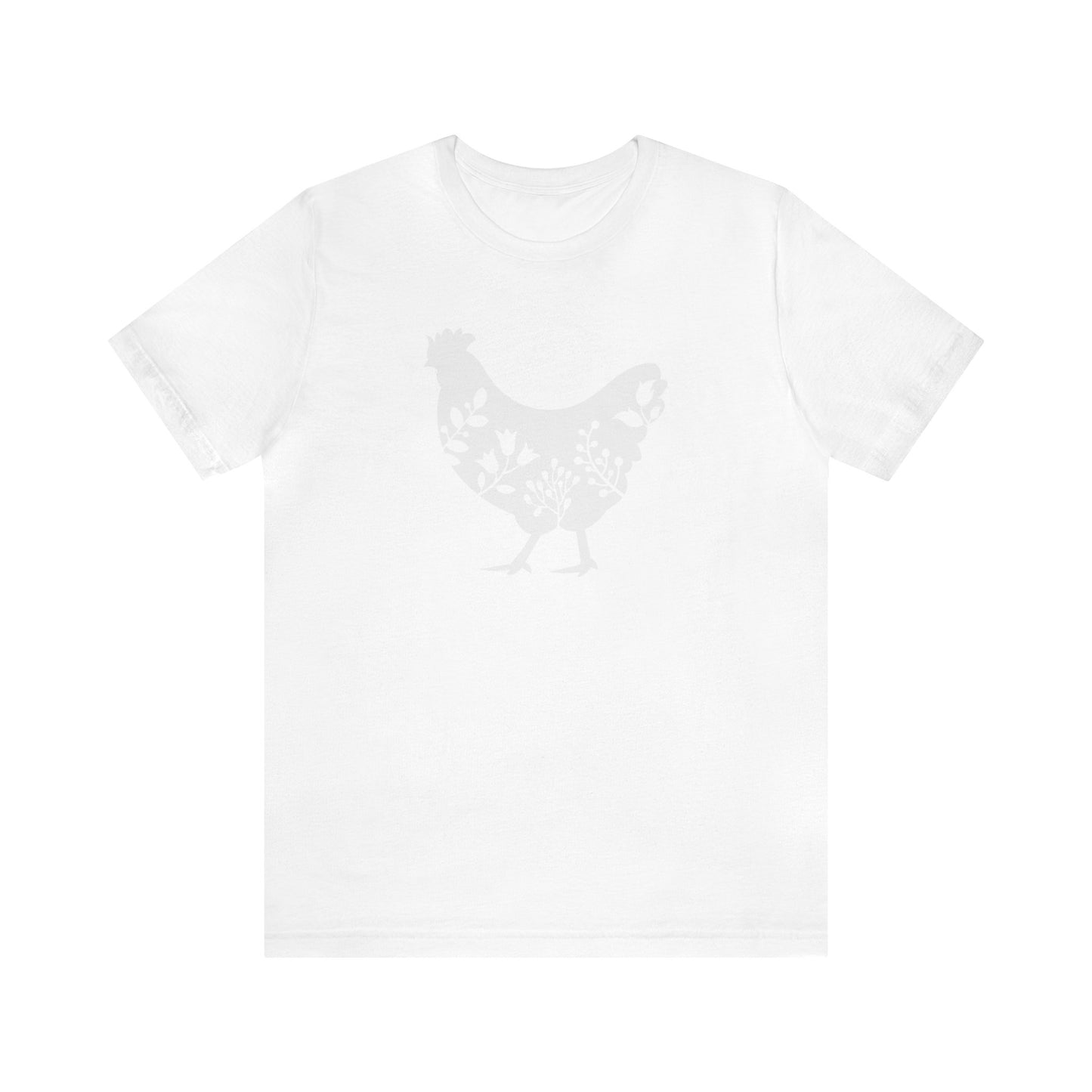 Paisley Chicken Unisex Jersey Short Sleeve Graphic Tees