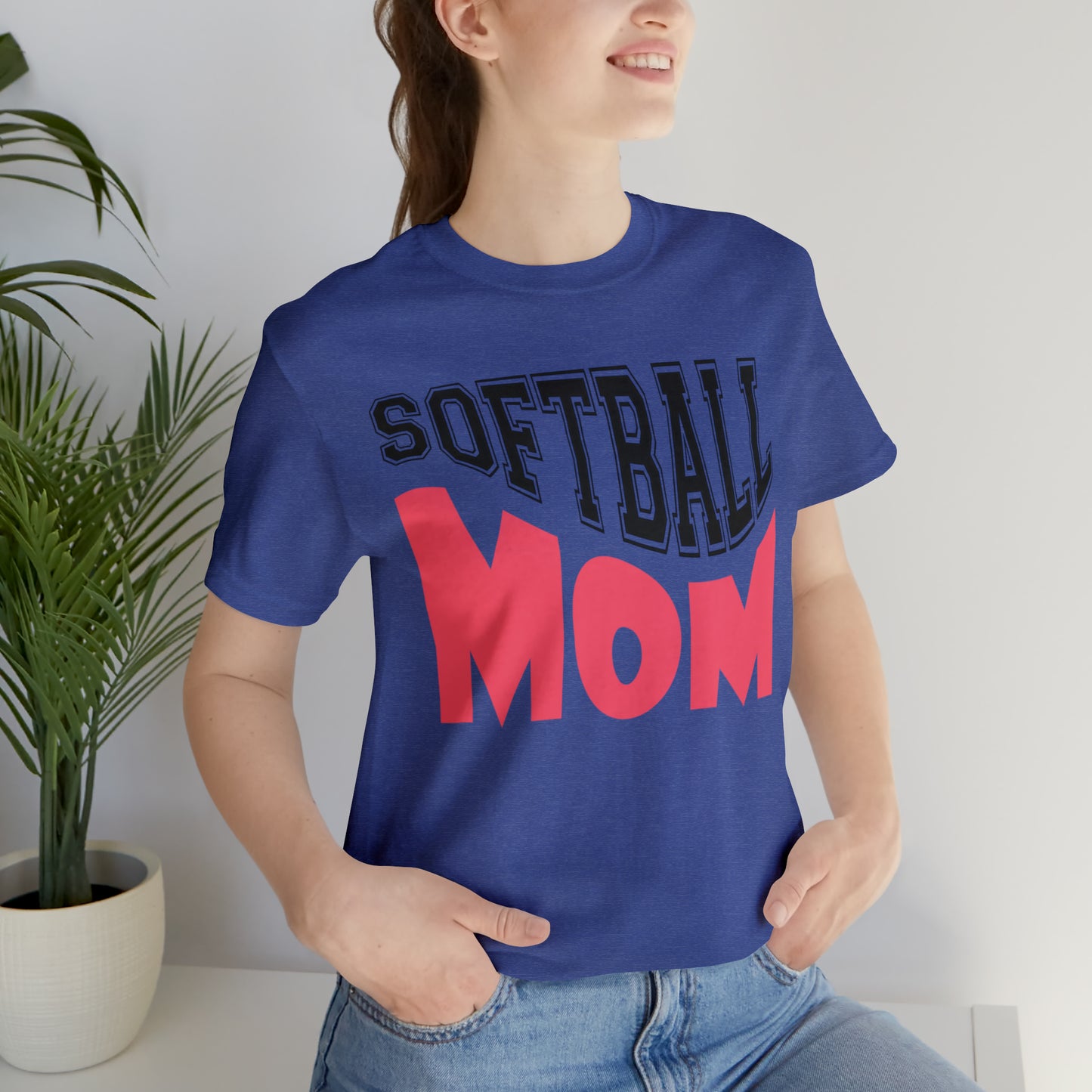 Softball Mom Unisex Jersey Short Sleeve Tee Graphic Tees