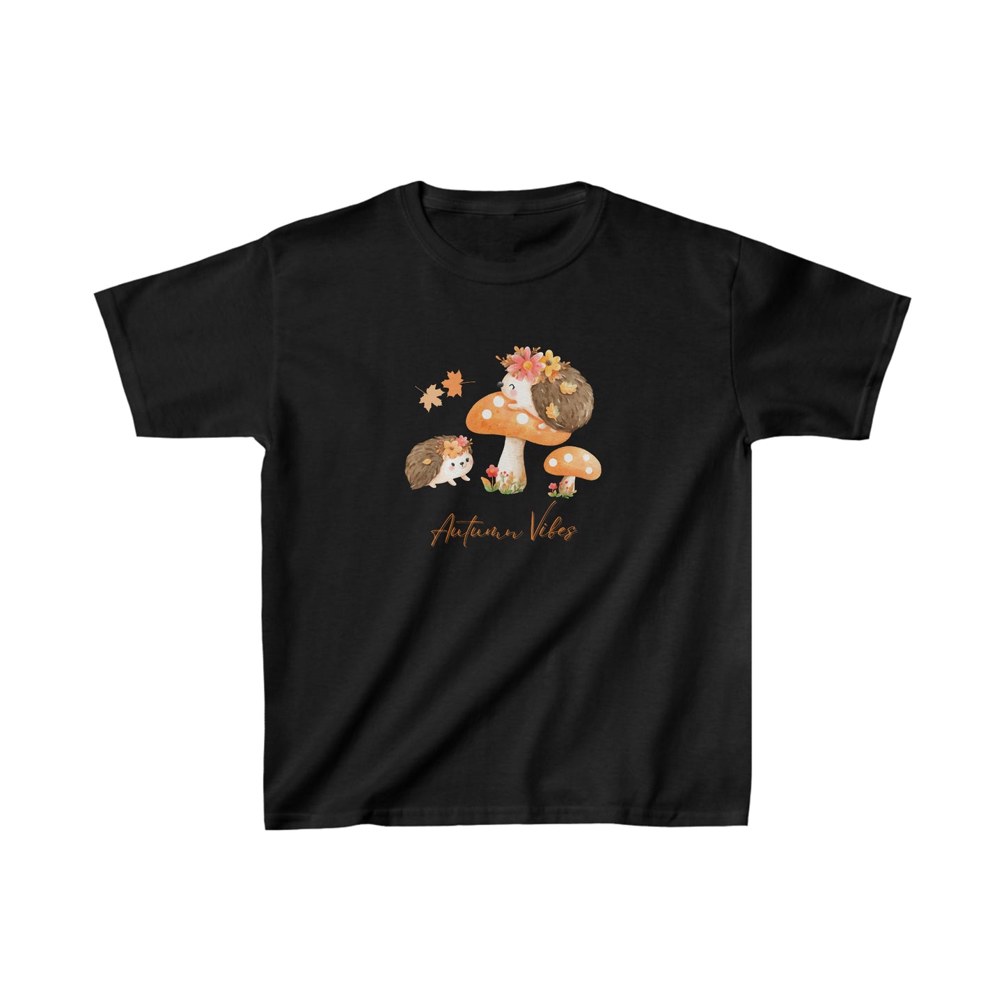 Fall Hedgehogs Kids Heavy Cotton™ Tee Kids Apparel