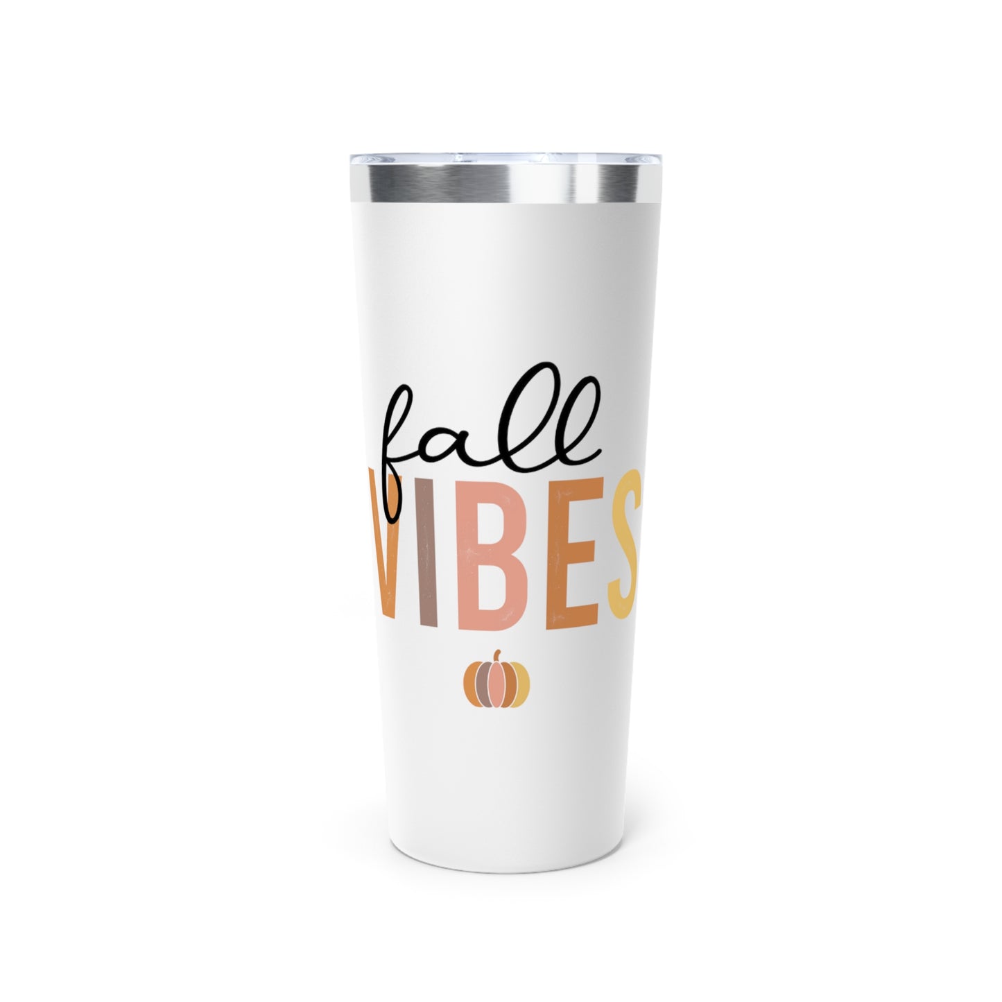 Fall Vibes Copper Vacuum Insulated 22oz Tumblers