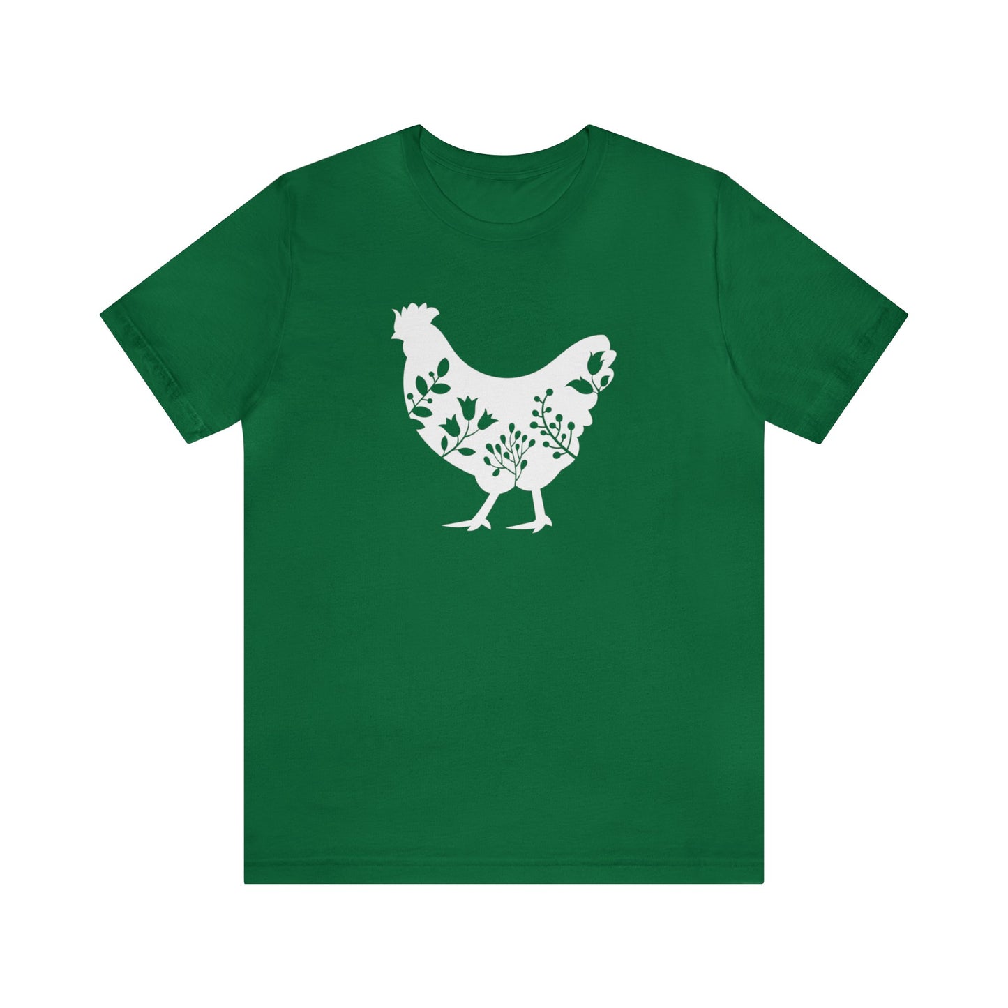 Paisley Chicken Unisex Jersey Short Sleeve Graphic Tees