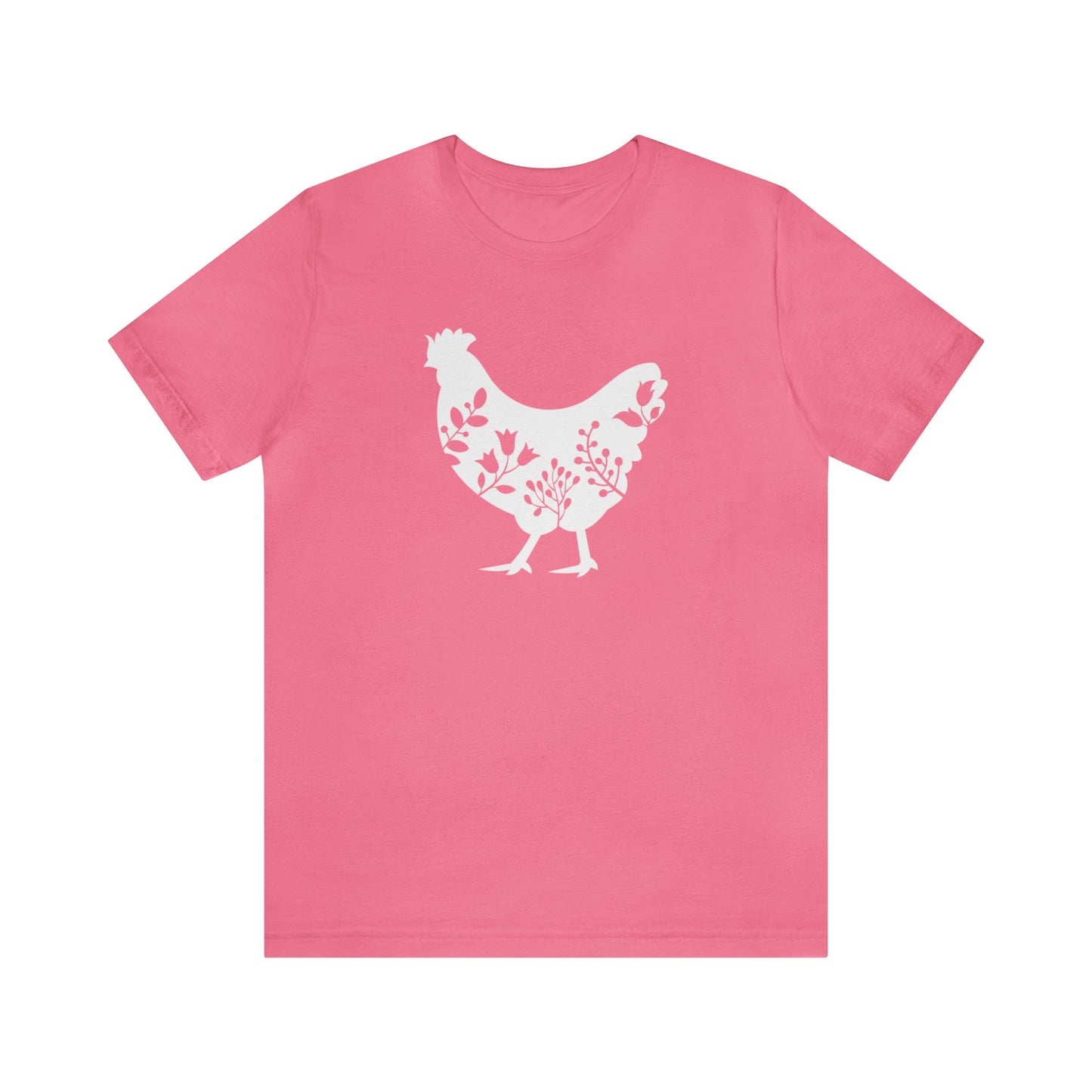 Paisley Chicken Unisex Jersey Short Sleeve Graphic Tees