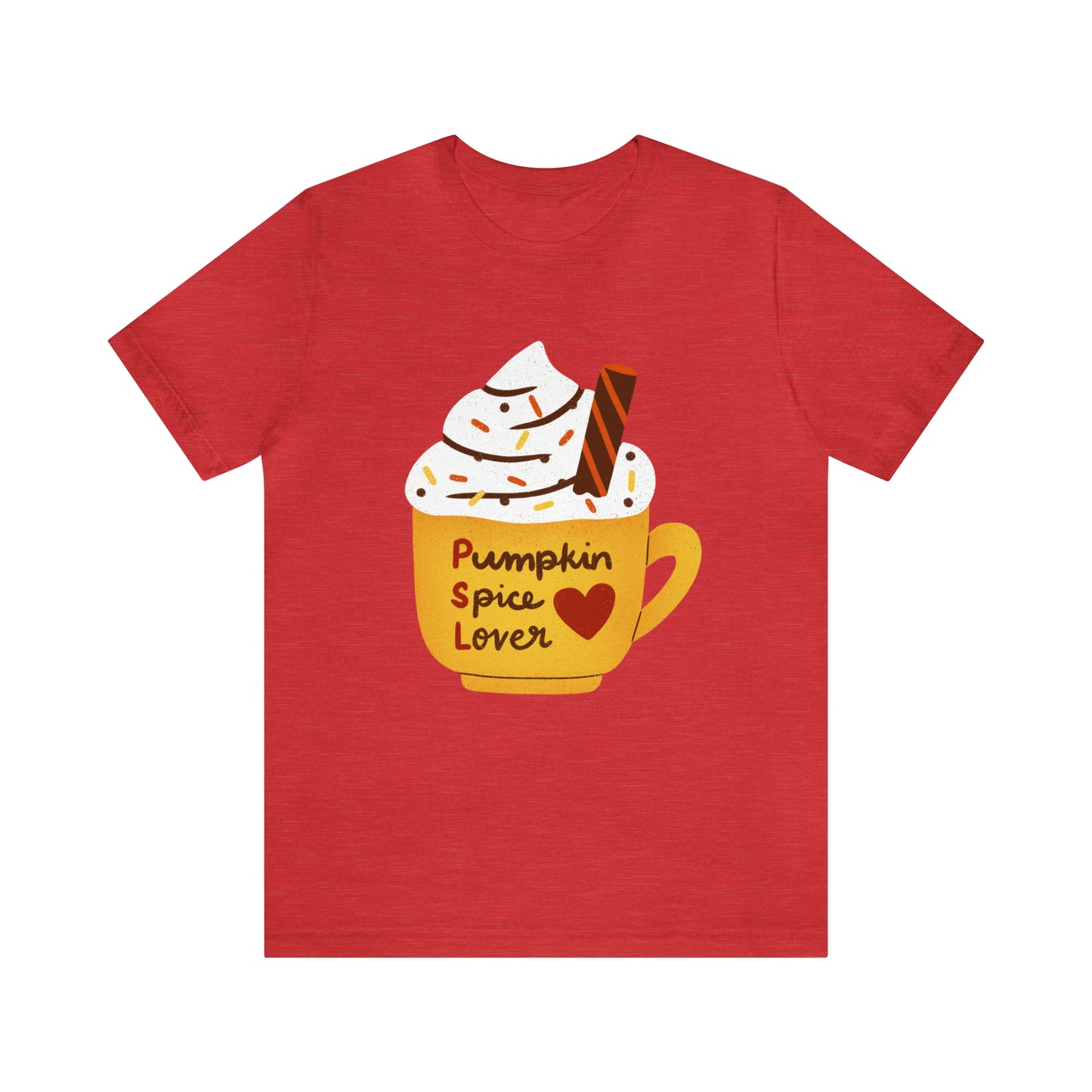 Pumpkin Spice Lover Unisex Jersey Short Sleeve GraphicTees