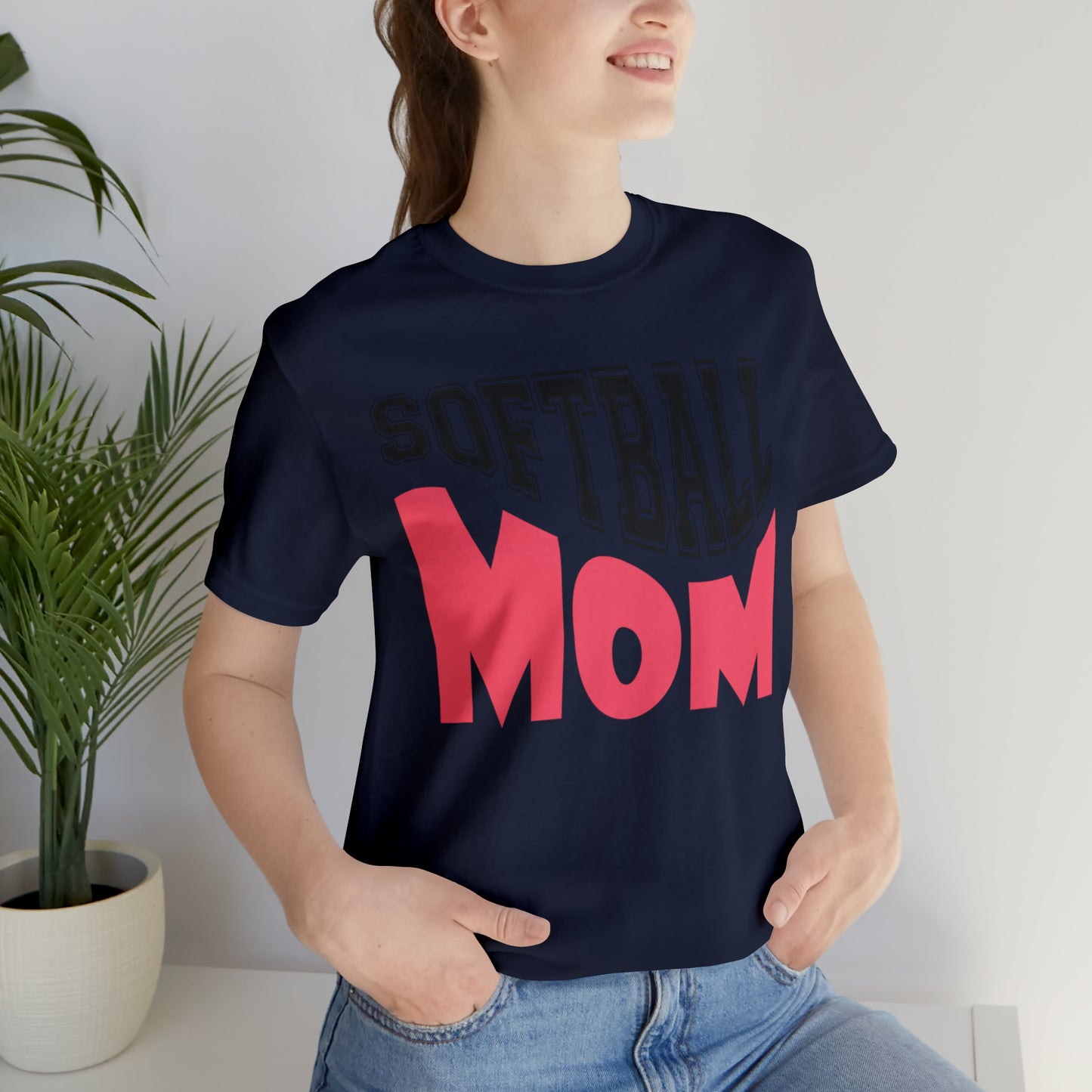 Softball Mom Unisex Jersey Short Sleeve Tee Graphic Tees