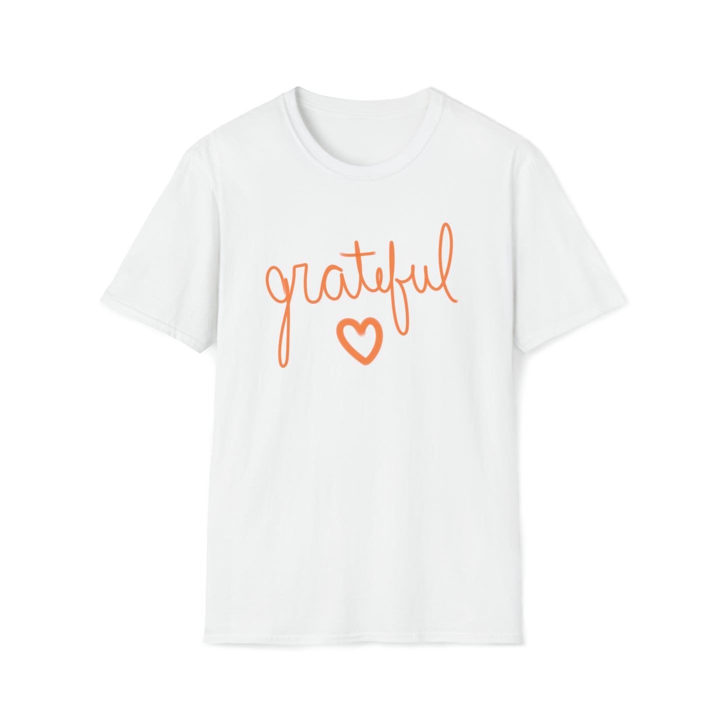 Grateful Unisex Softstyle T-Shirt Graphic Tees