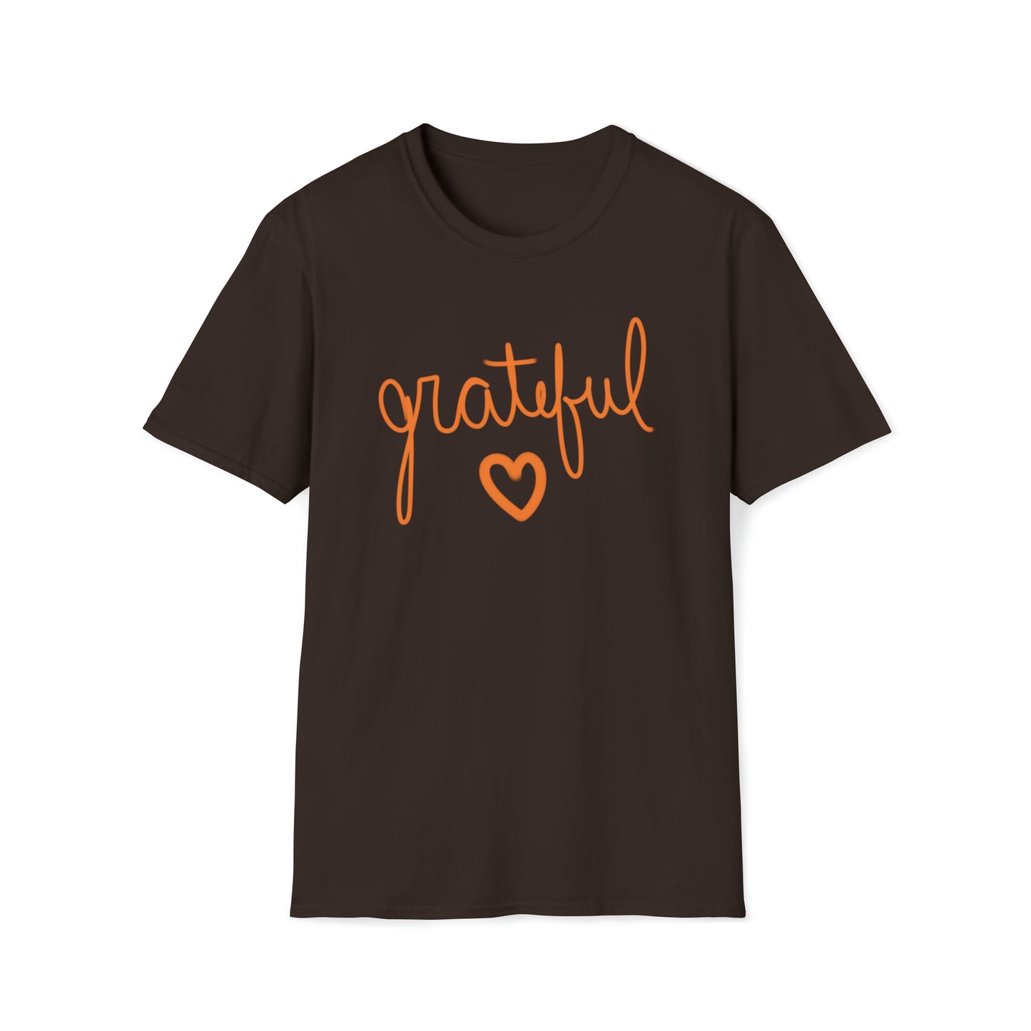 Grateful Unisex Softstyle T-Shirt Graphic Tees