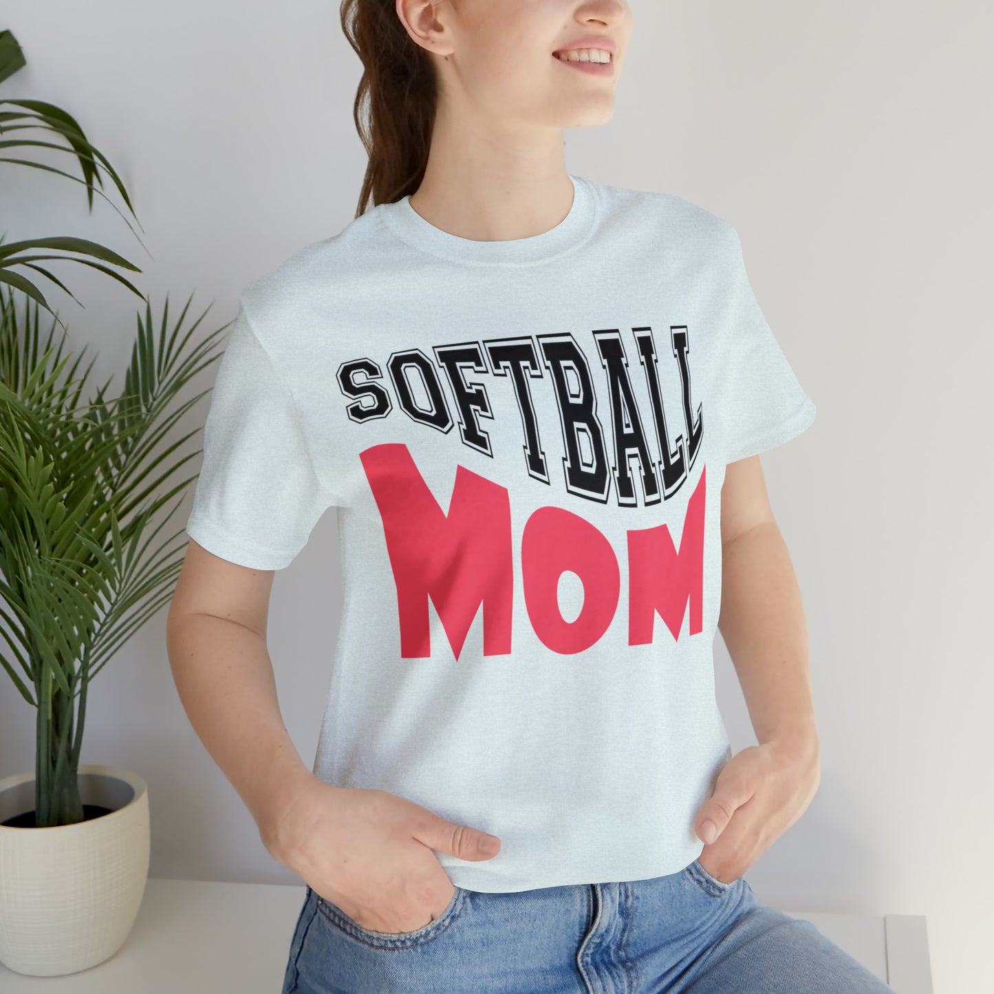 Softball Mom Unisex Jersey Short Sleeve Tee Graphic Tees