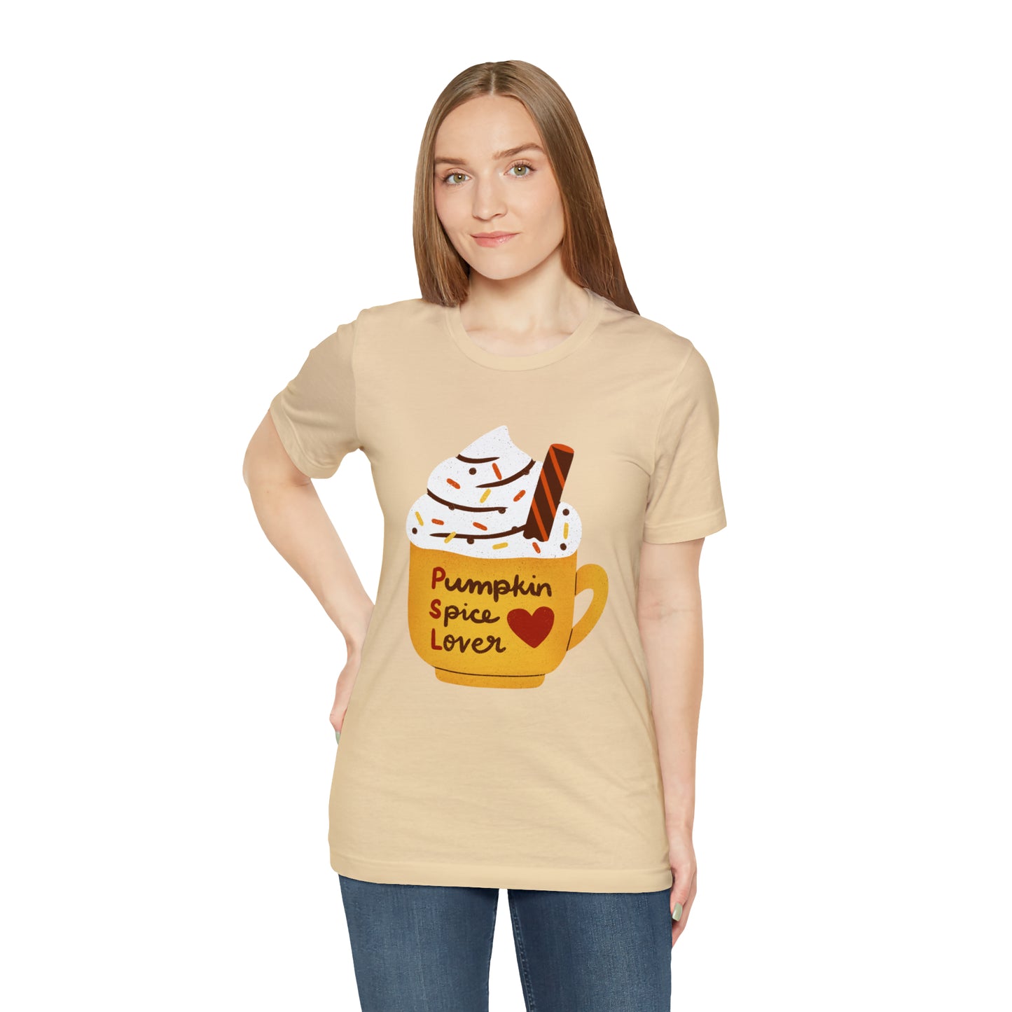 Pumpkin Spice Lover Unisex Jersey Short Sleeve GraphicTees