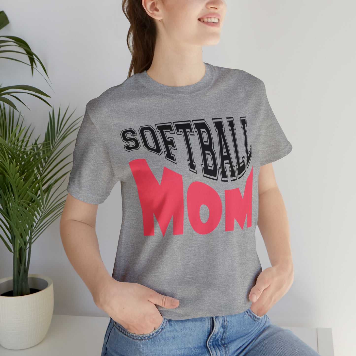 Softball Mom Unisex Jersey Short Sleeve Tee Graphic Tees