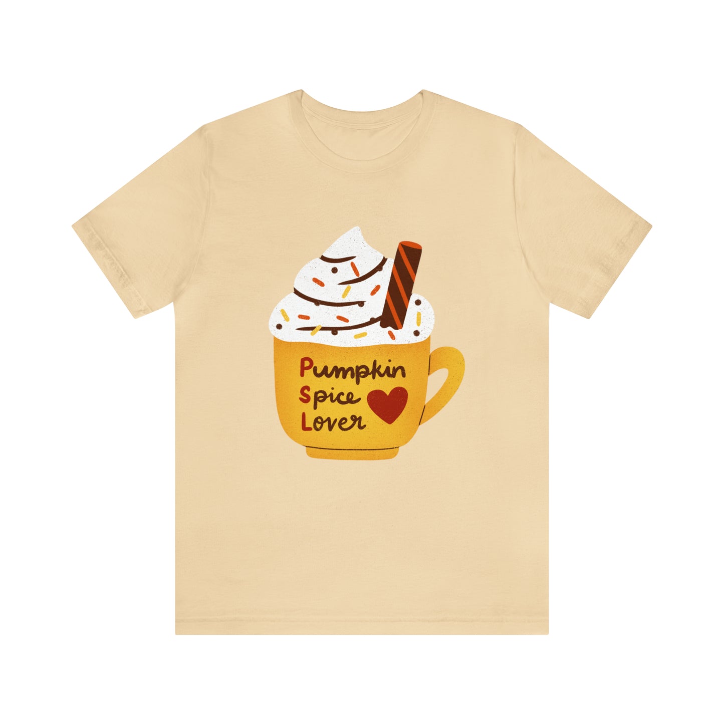 Pumpkin Spice Lover Unisex Jersey Short Sleeve GraphicTees