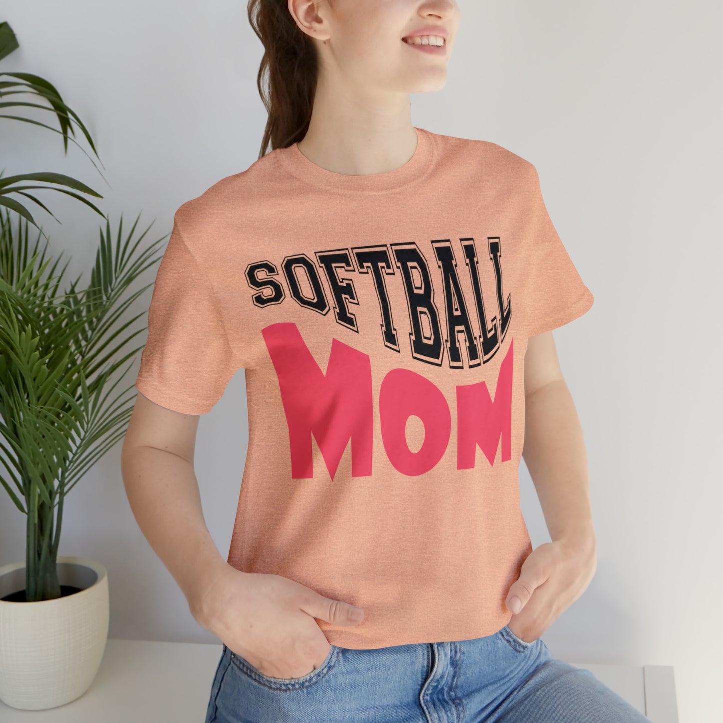 Softball Mom Unisex Jersey Short Sleeve Tee Graphic Tees