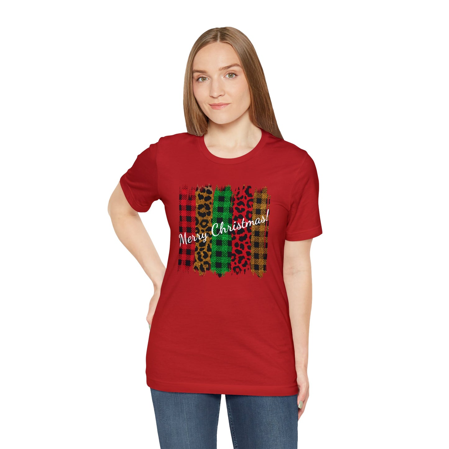 Merry Christmas Unisex Jersey Short Sleeve  Graphic Tees