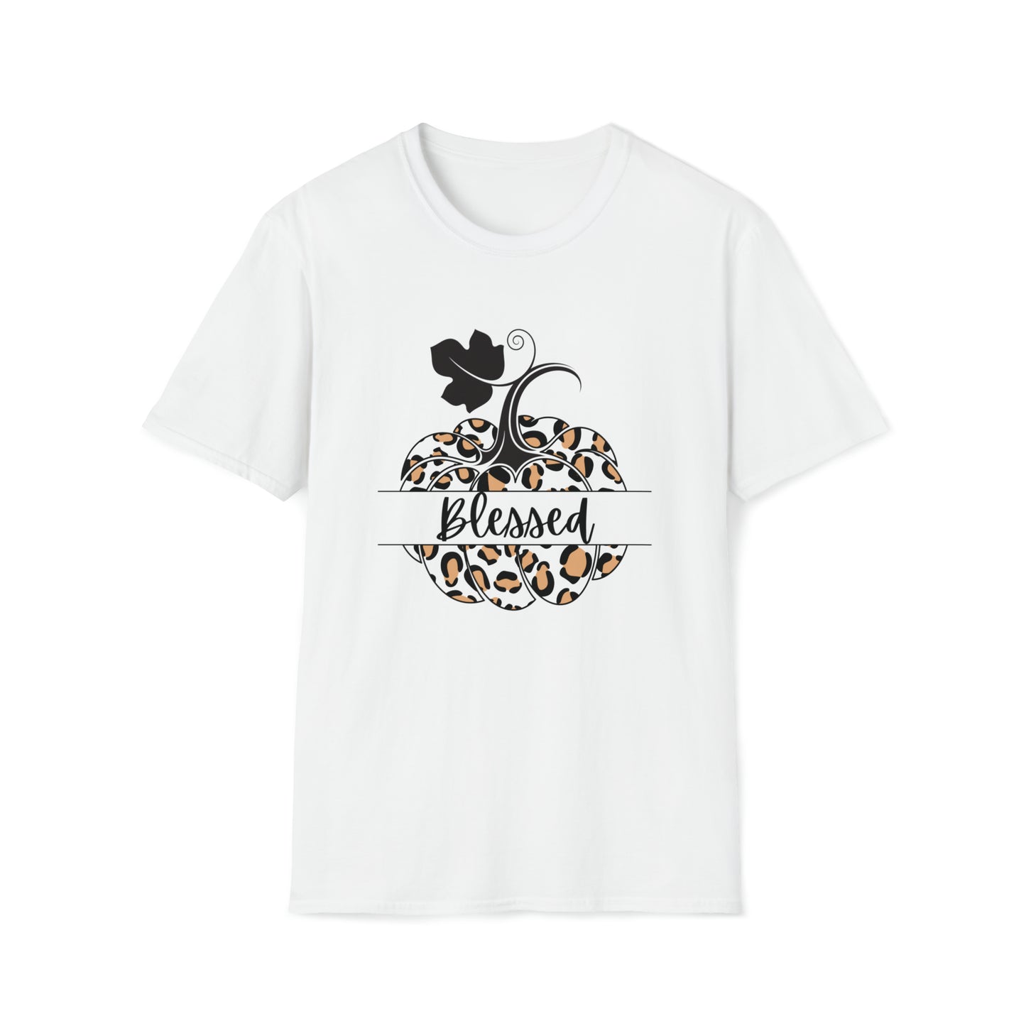 Blessed Pumpkin Unisex Softstyle T-shirt Graphic Tees