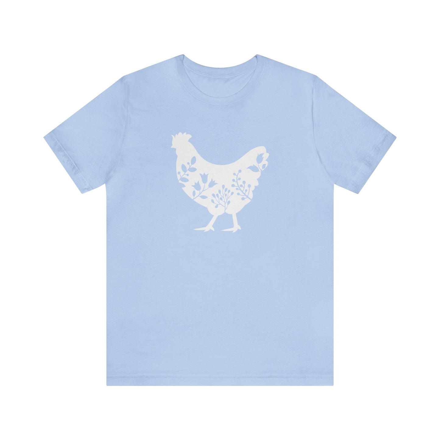 Paisley Chicken Unisex Jersey Short Sleeve Graphic Tees