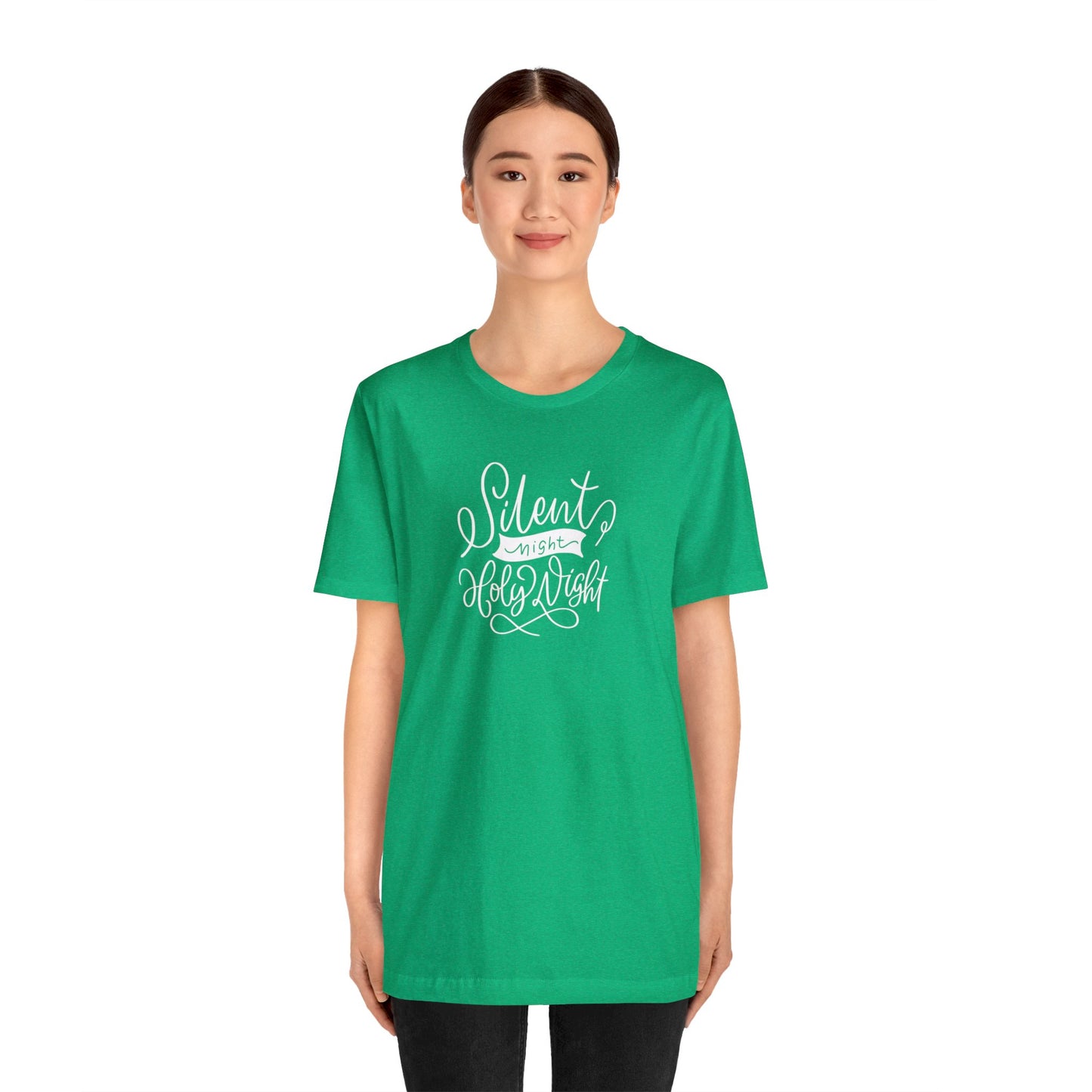 Silent Night Unisex Jersey Short Sleeve Graphic Tees