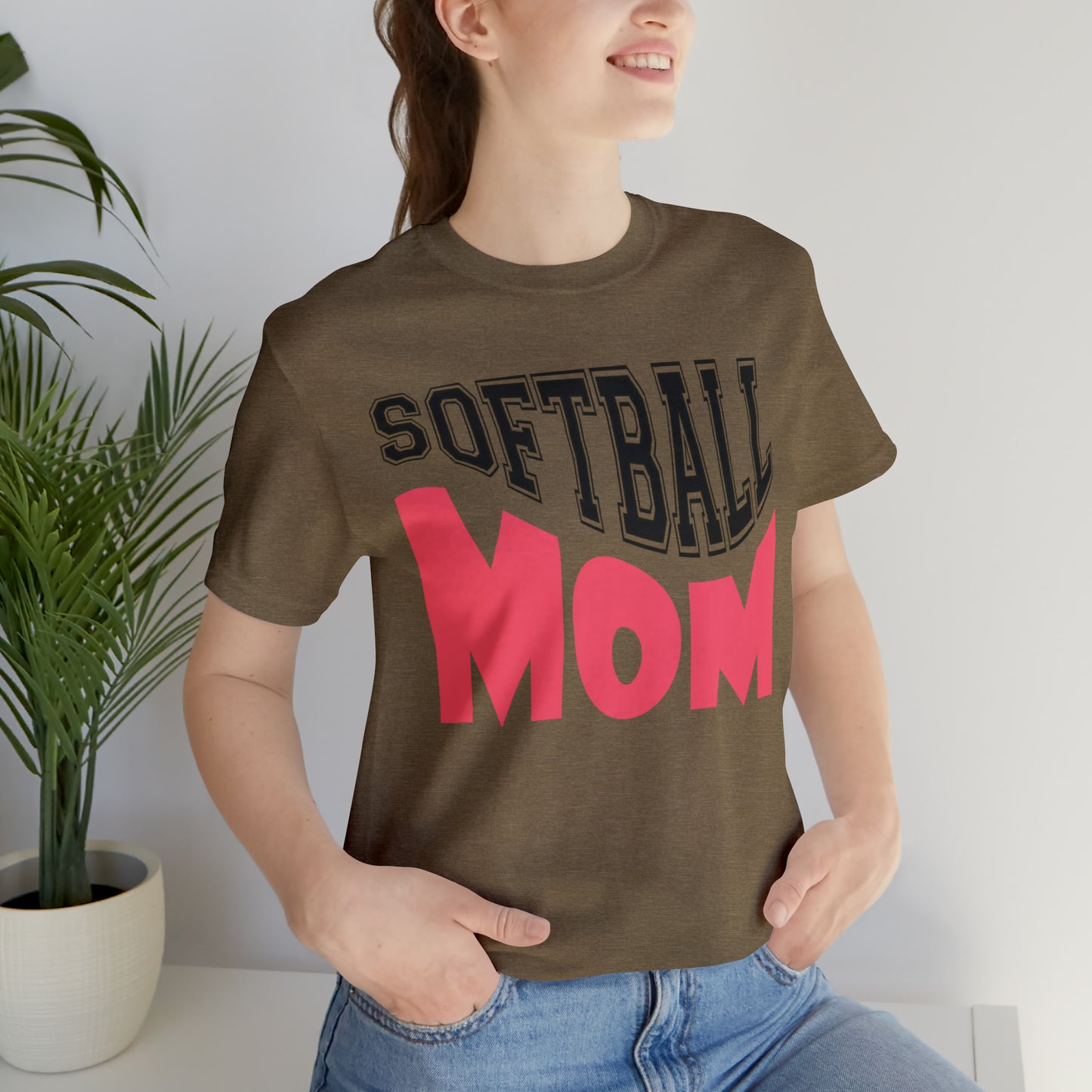 Softball Mom Unisex Jersey Short Sleeve Tee Graphic Tees