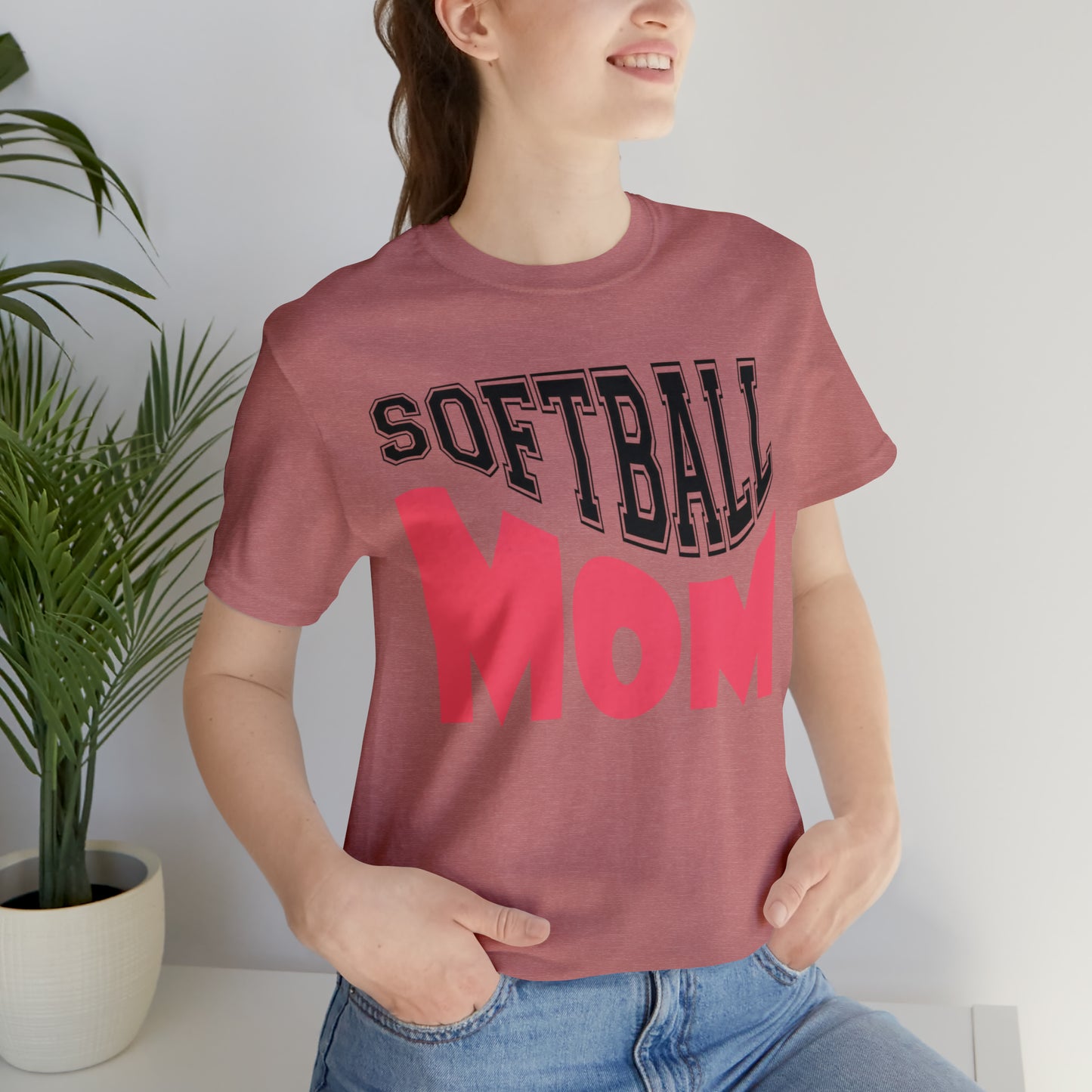 Softball Mom Unisex Jersey Short Sleeve Tee Graphic Tees