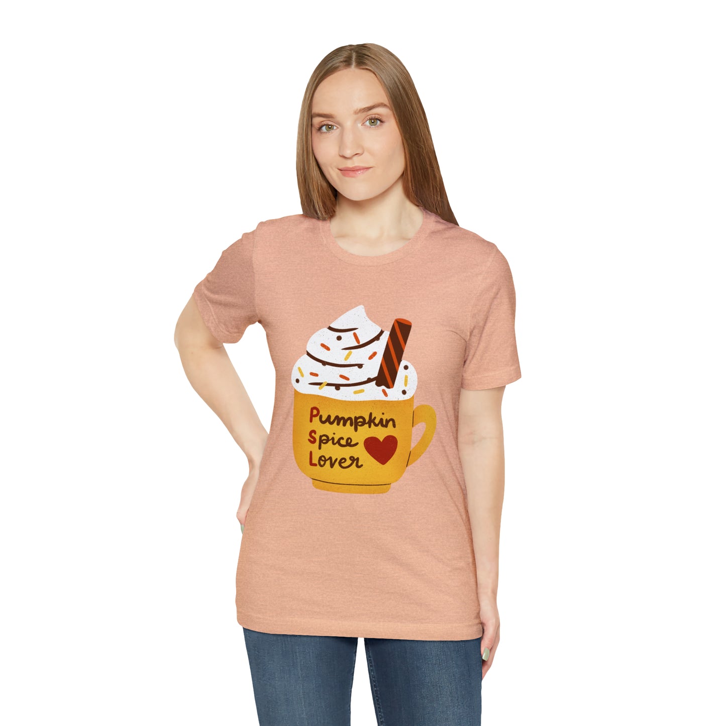 Pumpkin Spice Lover Unisex Jersey Short Sleeve GraphicTees