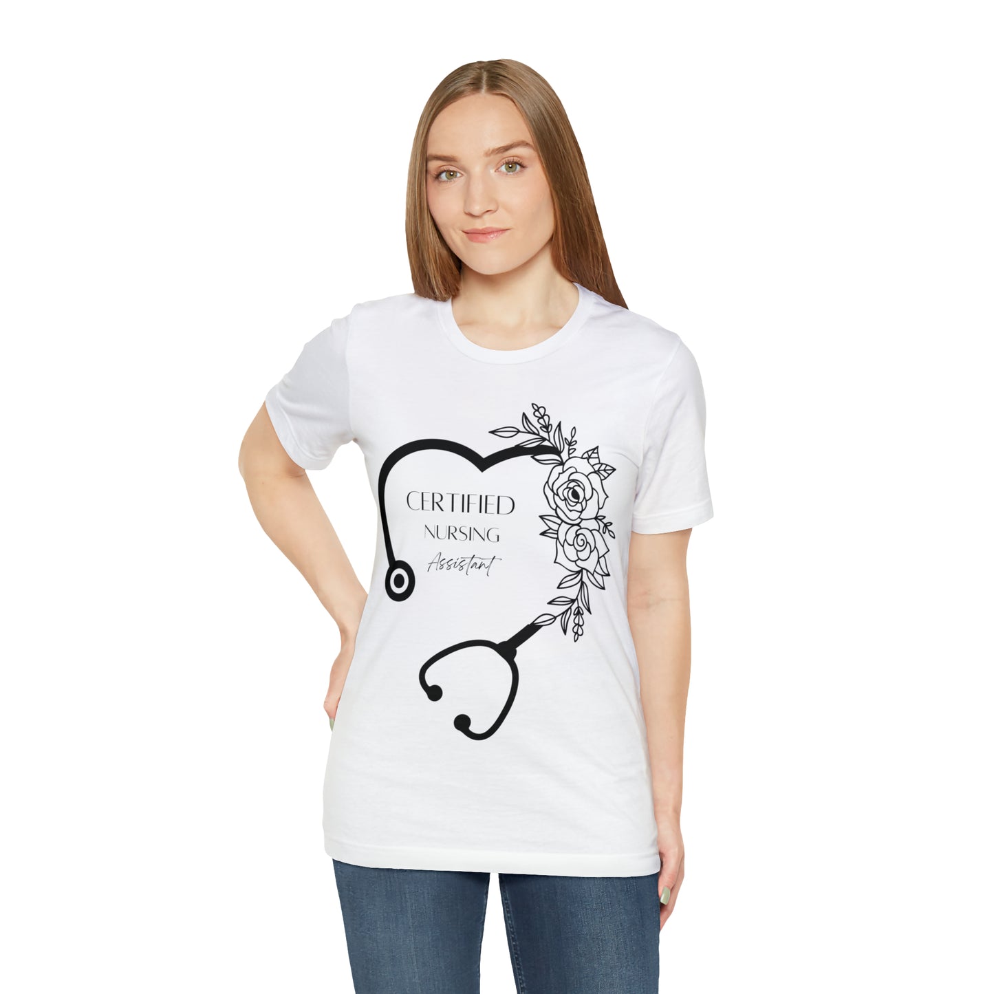 Certified Nursing Assistant Unisex Jersey Short Sleeve Tee Graphic Tees!