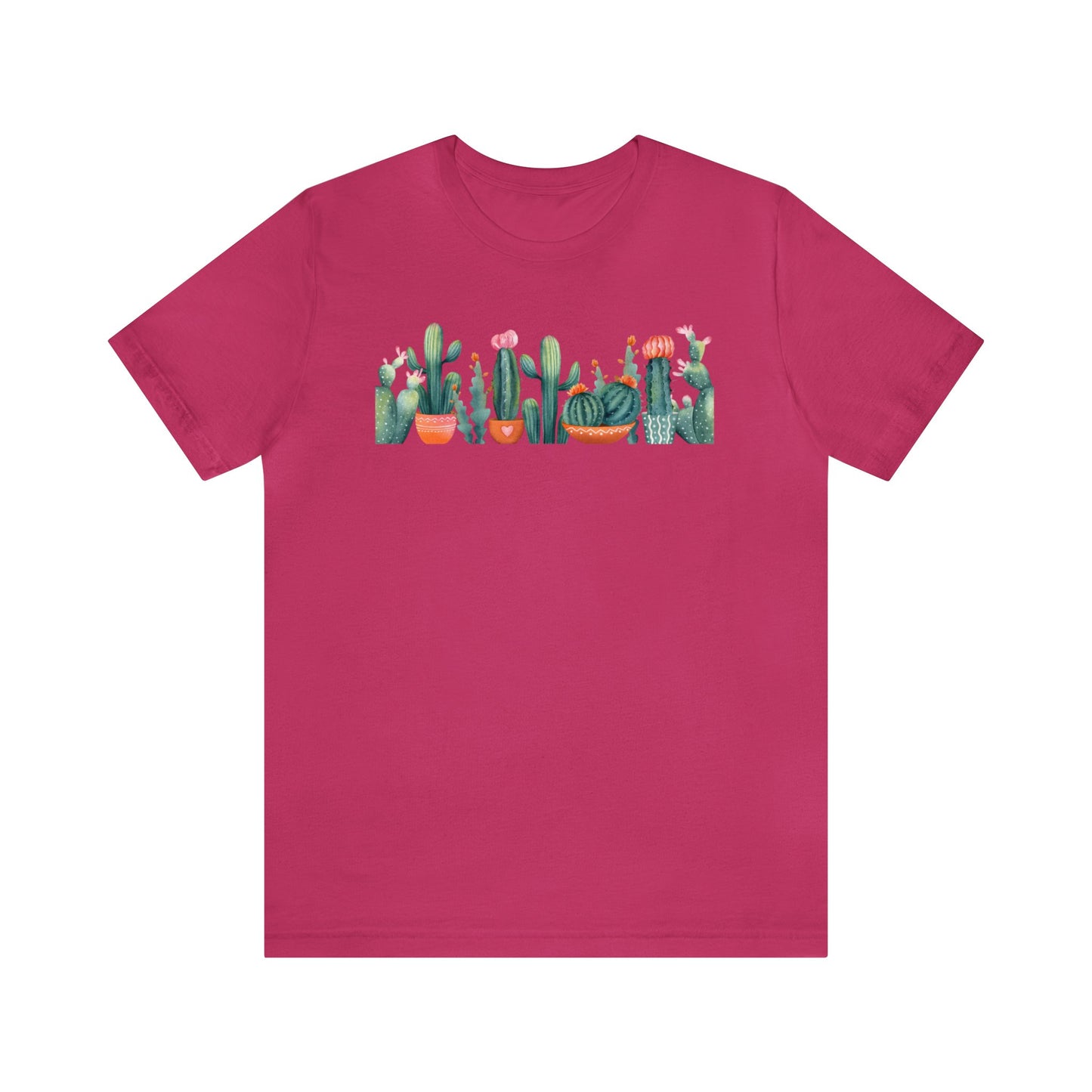 Cactus Unisex Jersey Short Sleeve Graphic Tees