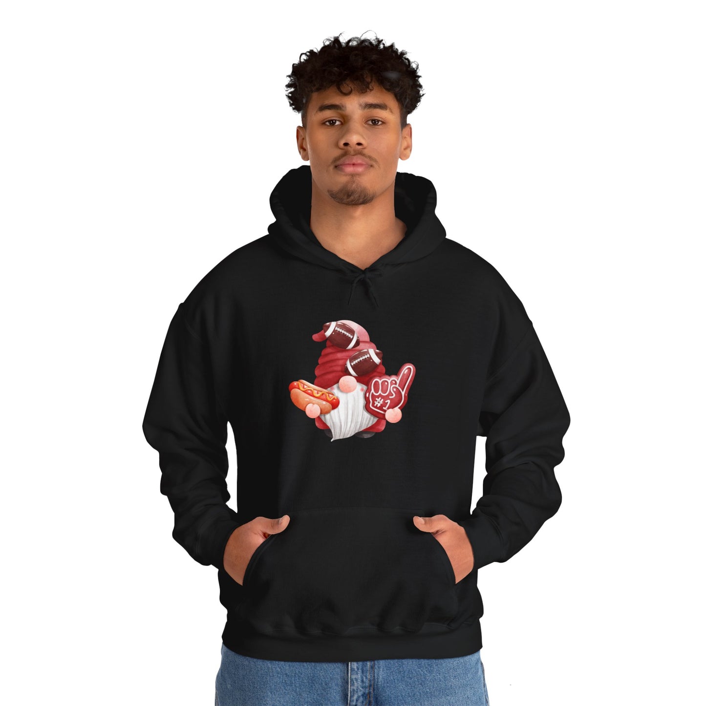 Gnome Football Unisex Heavy Blend™ Hooded Sweatshirt