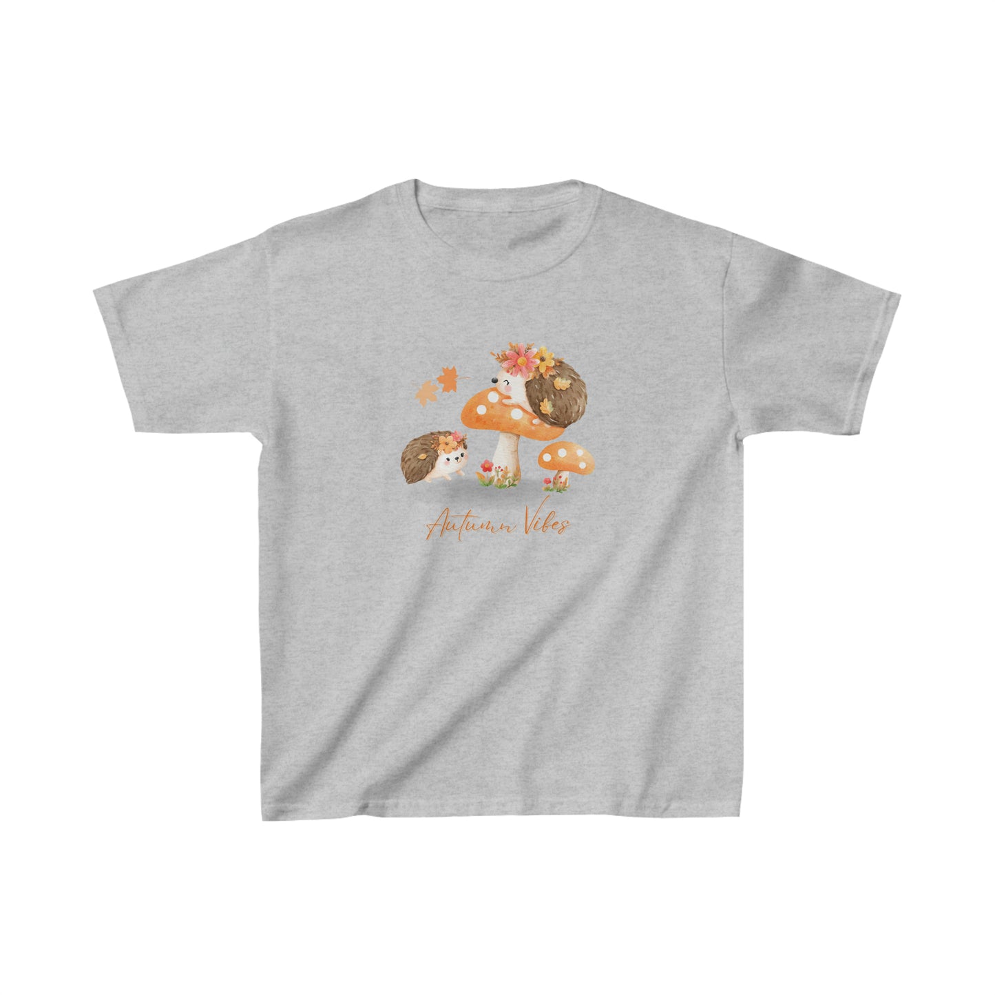 Fall Hedgehogs Kids Heavy Cotton™ Tee Kids Apparel