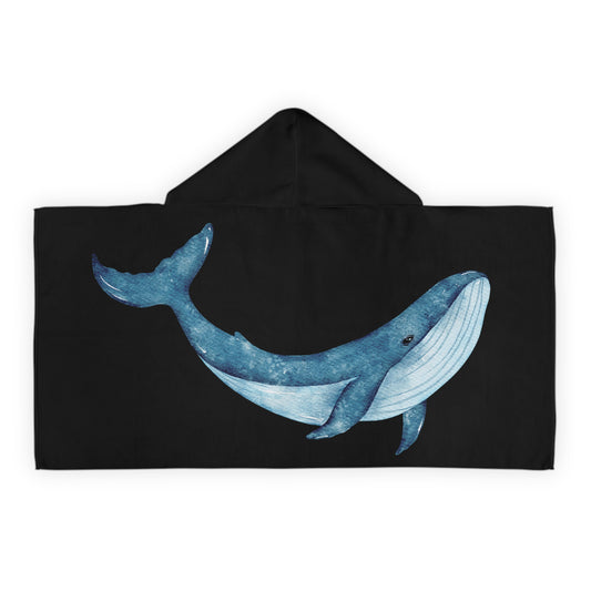 Whale Youth Hooded Towel