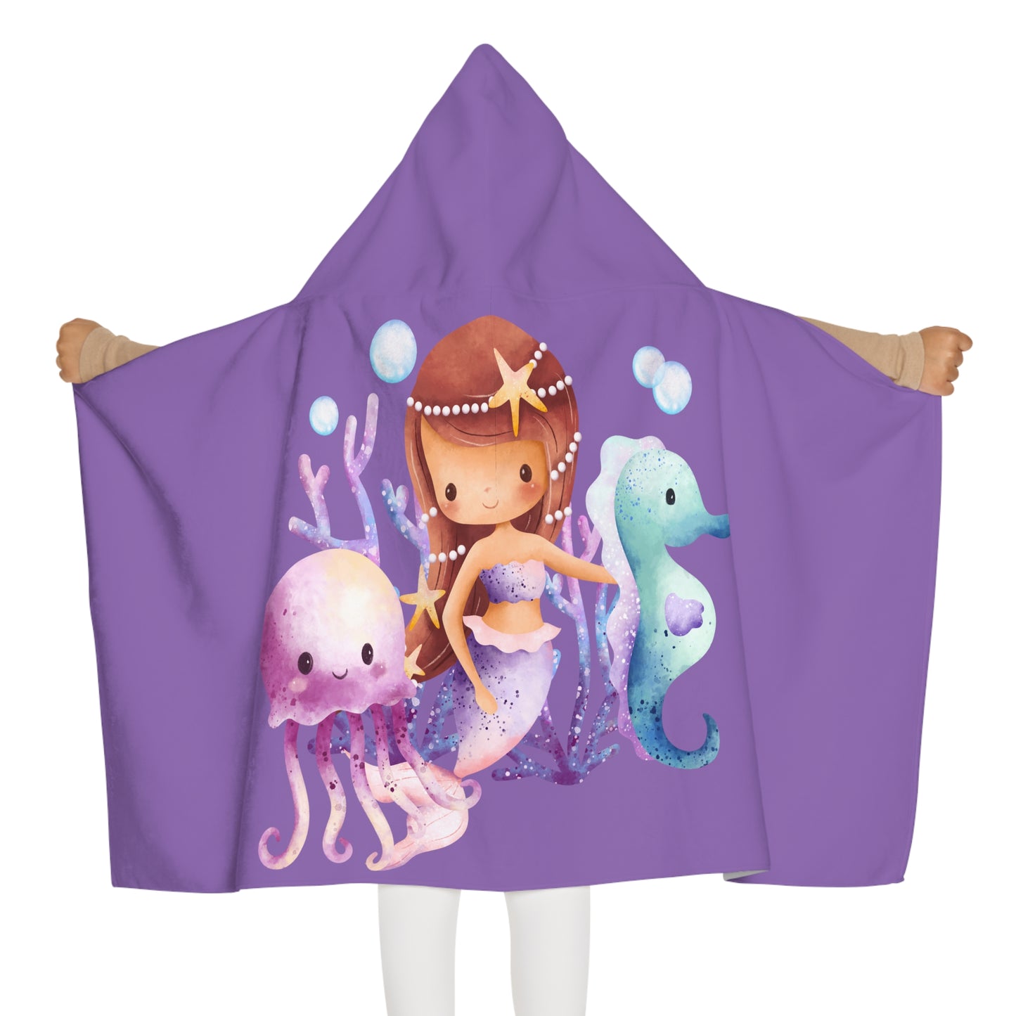 Under the Sea Youth Hooded Towel