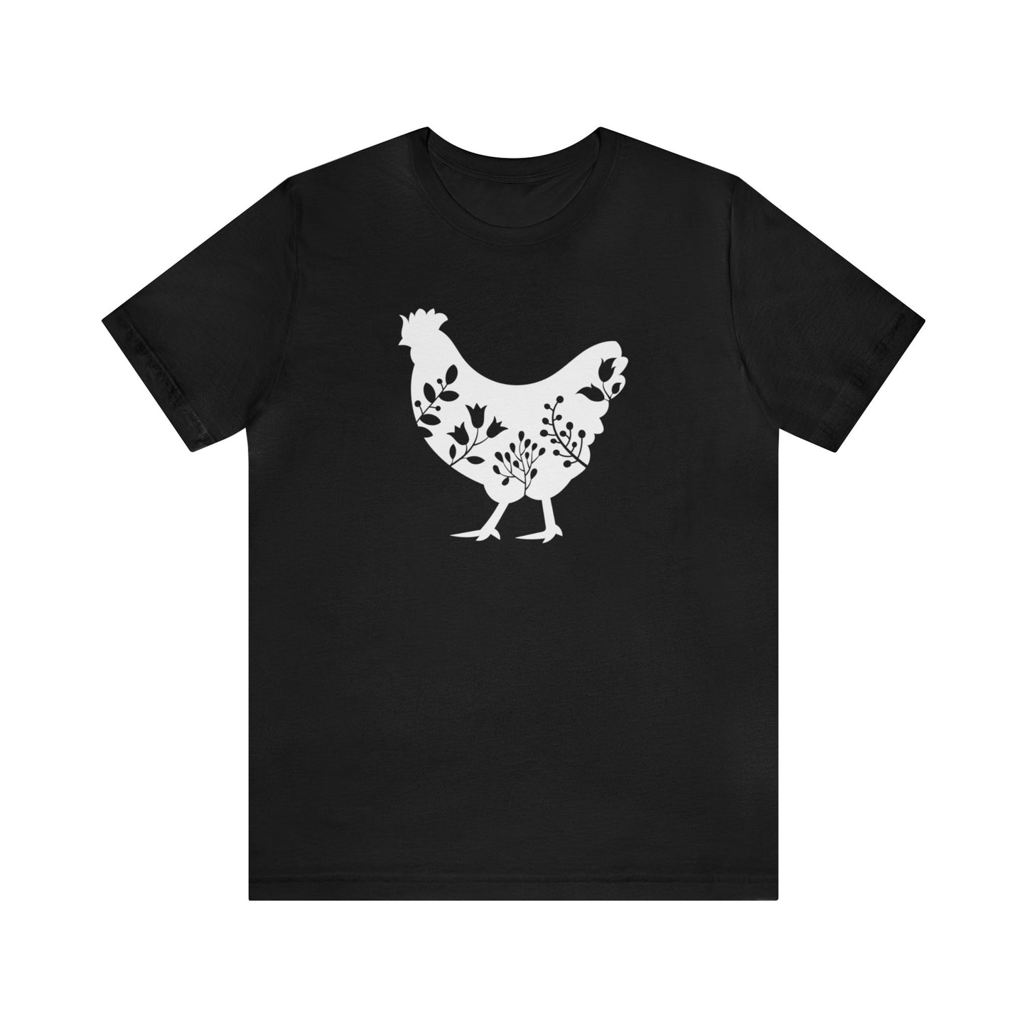 Paisley Chicken Unisex Jersey Short Sleeve Graphic Tees