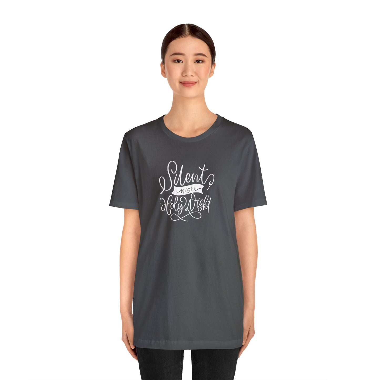 Silent Night Unisex Jersey Short Sleeve Graphic Tees