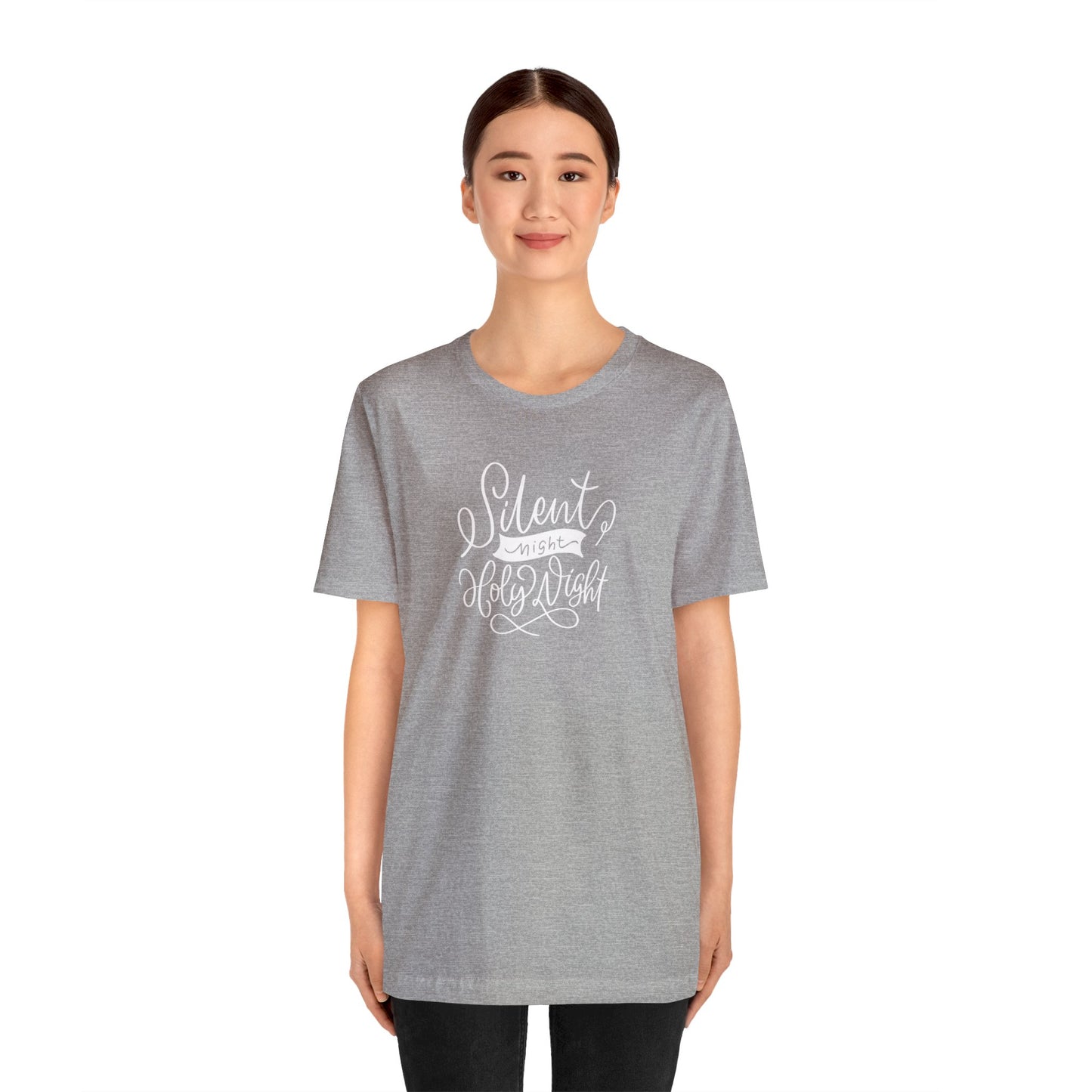 Silent Night Unisex Jersey Short Sleeve Graphic Tees