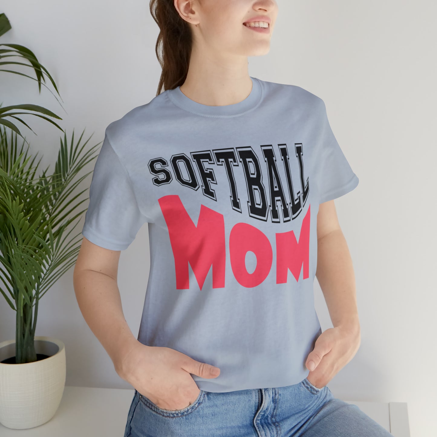 Softball Mom Unisex Jersey Short Sleeve Tee Graphic Tees