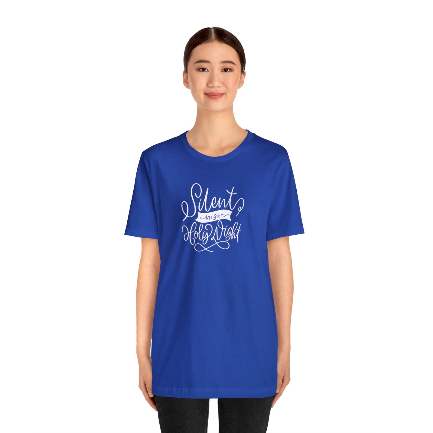 Silent Night Unisex Jersey Short Sleeve Graphic Tees