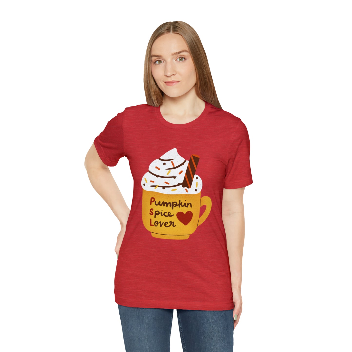 Pumpkin Spice Lover Unisex Jersey Short Sleeve GraphicTees