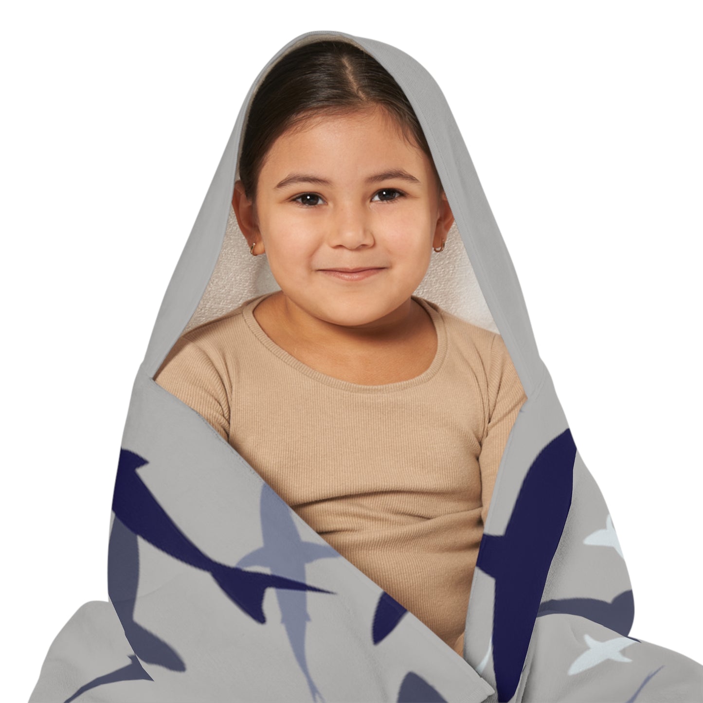 Sharks Youth Hooded Towel