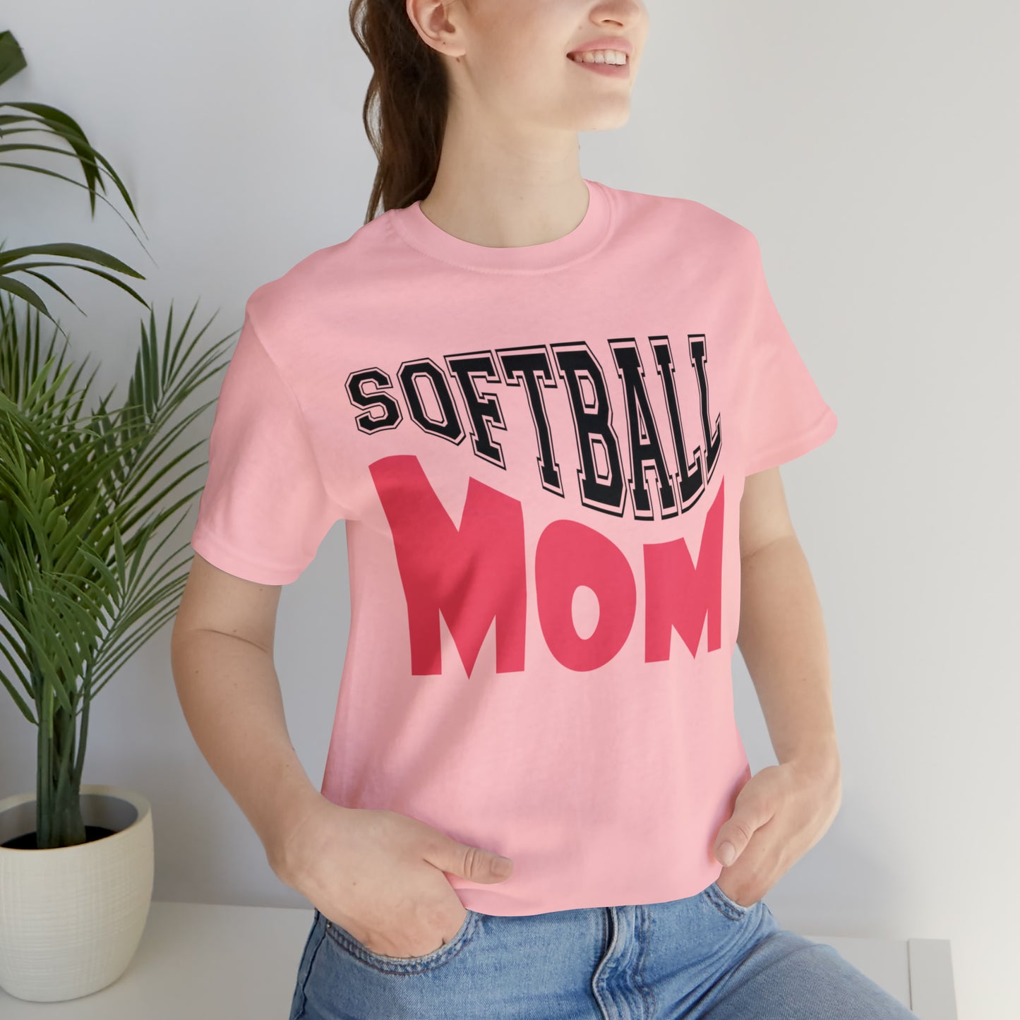 Softball Mom Unisex Jersey Short Sleeve Tee Graphic Tees