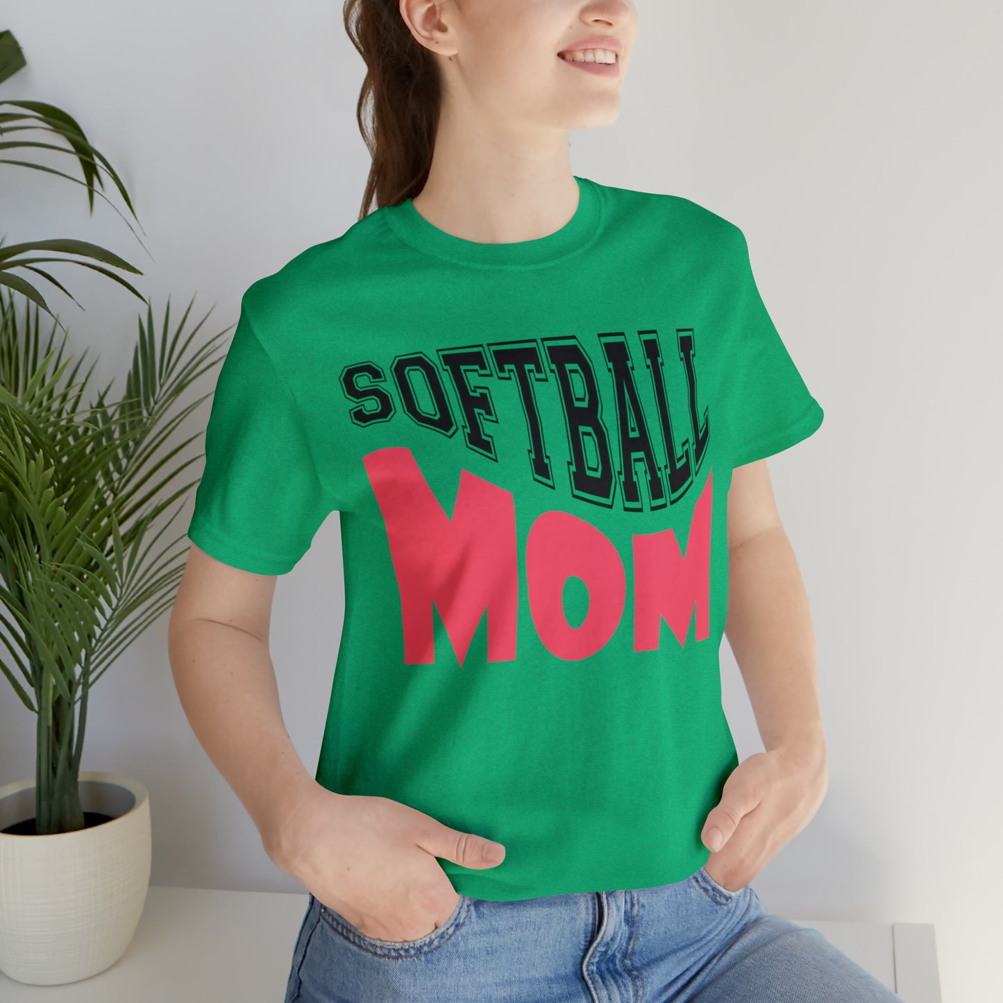 Softball Mom Unisex Jersey Short Sleeve Tee Graphic Tees