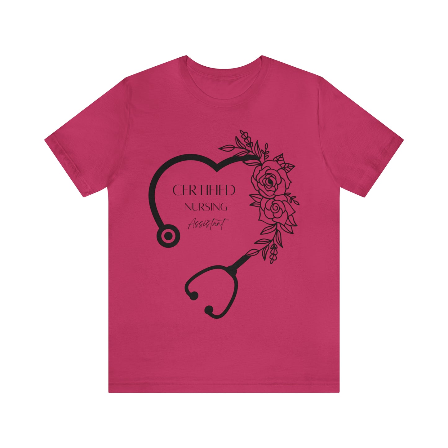 Certified Nursing Assistant Unisex Jersey Short Sleeve Tee Graphic Tees!