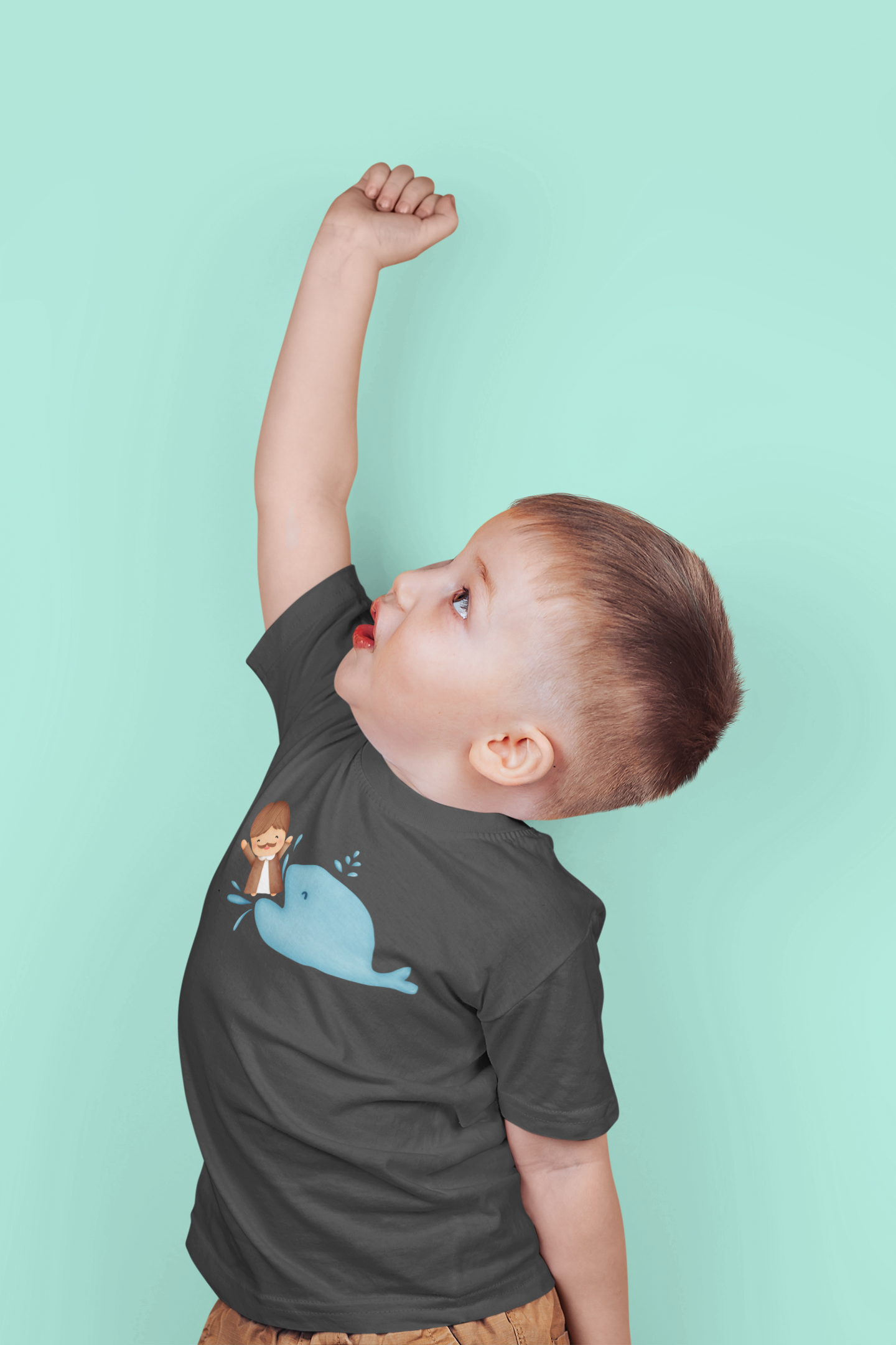 Jonah and the whale Toddler's Fine Jersey Tee Kids Apparel