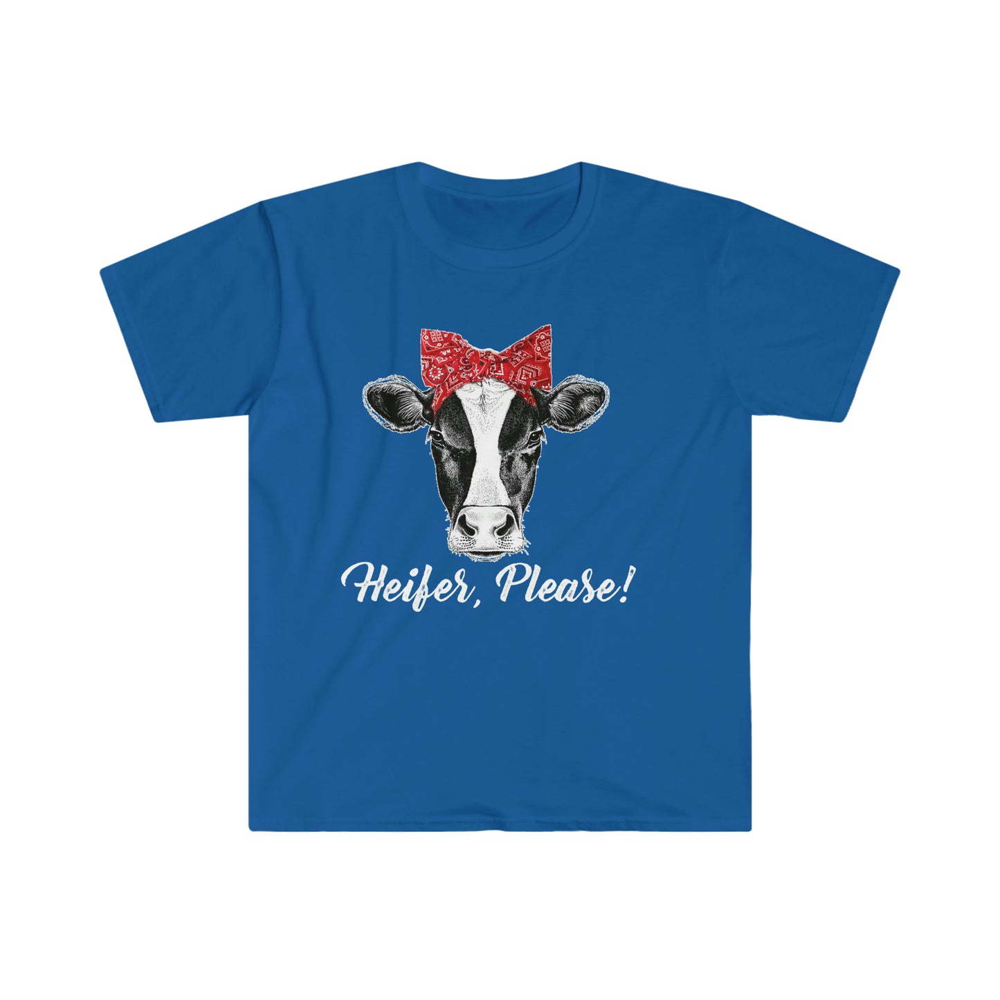 Unisex Softstyle T-Shirt -Heifer Please!- Graphic Tees!