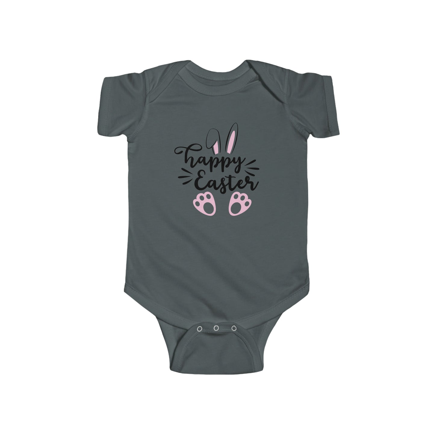 Happy Easter Infant Fine Jersey Bodysuit Kids Apparel