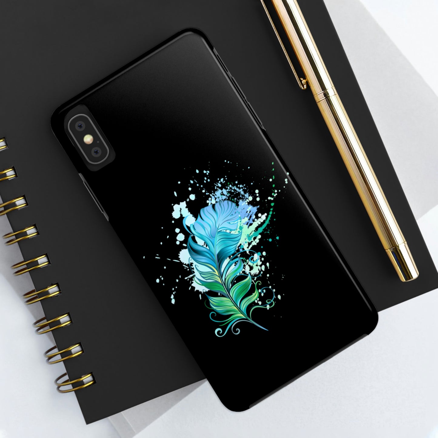 Feather Splash Tough Phone Cases, Case-Mate Phone Case