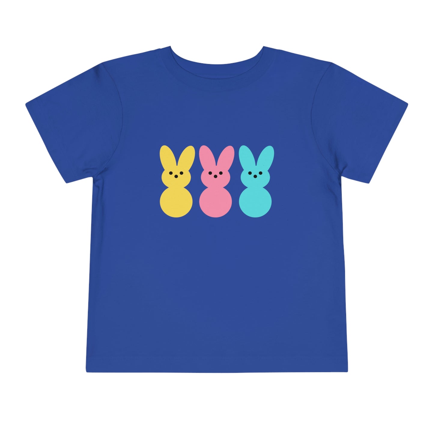 3 bunny's Easter Toddler Short Sleeve Tee Kids Apparel