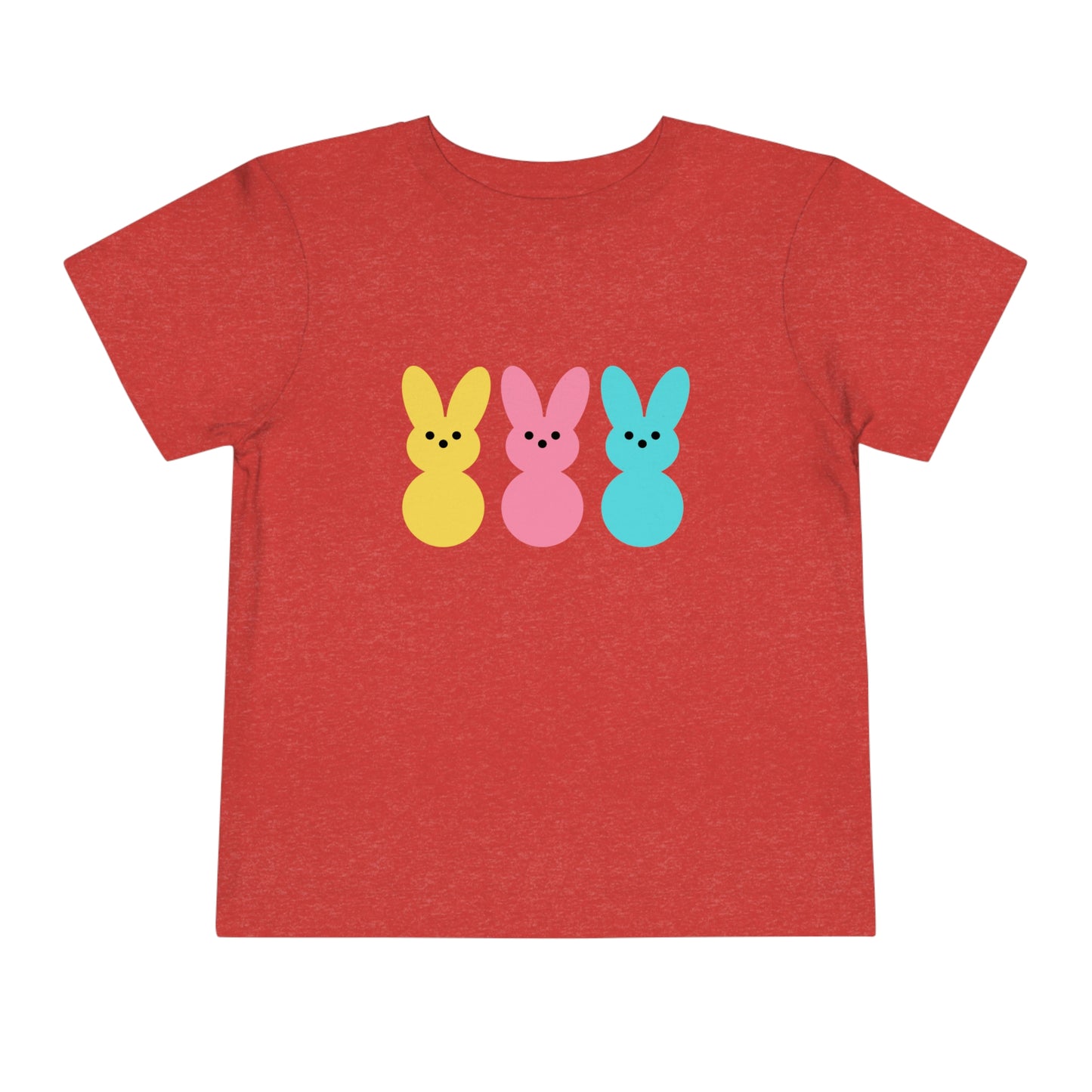 3 bunny's Easter Toddler Short Sleeve Tee Kids Apparel